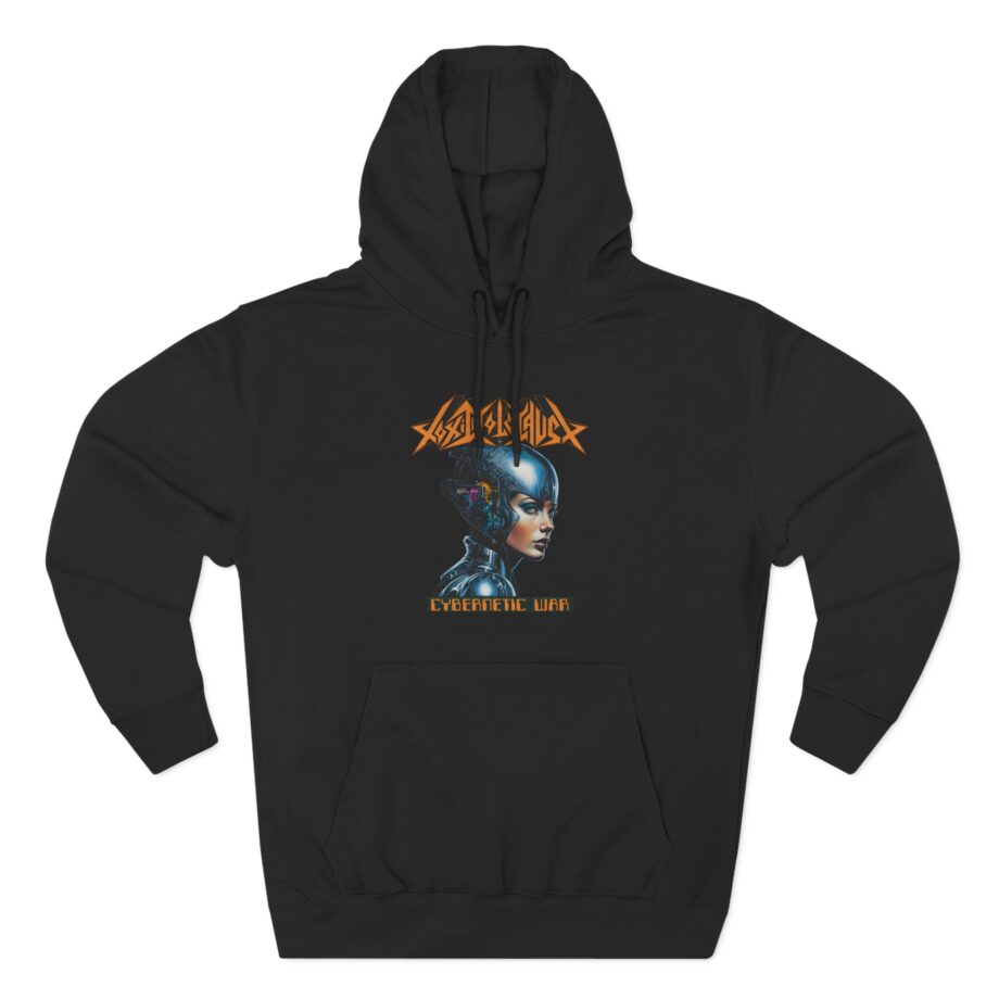 Toxic Holocaust Cybernetic War Three-Panel Fleece Hoodie