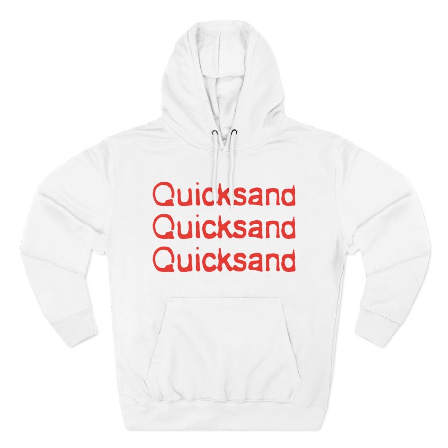 Quicksand Logo Three-Panel Fleece Hoodie