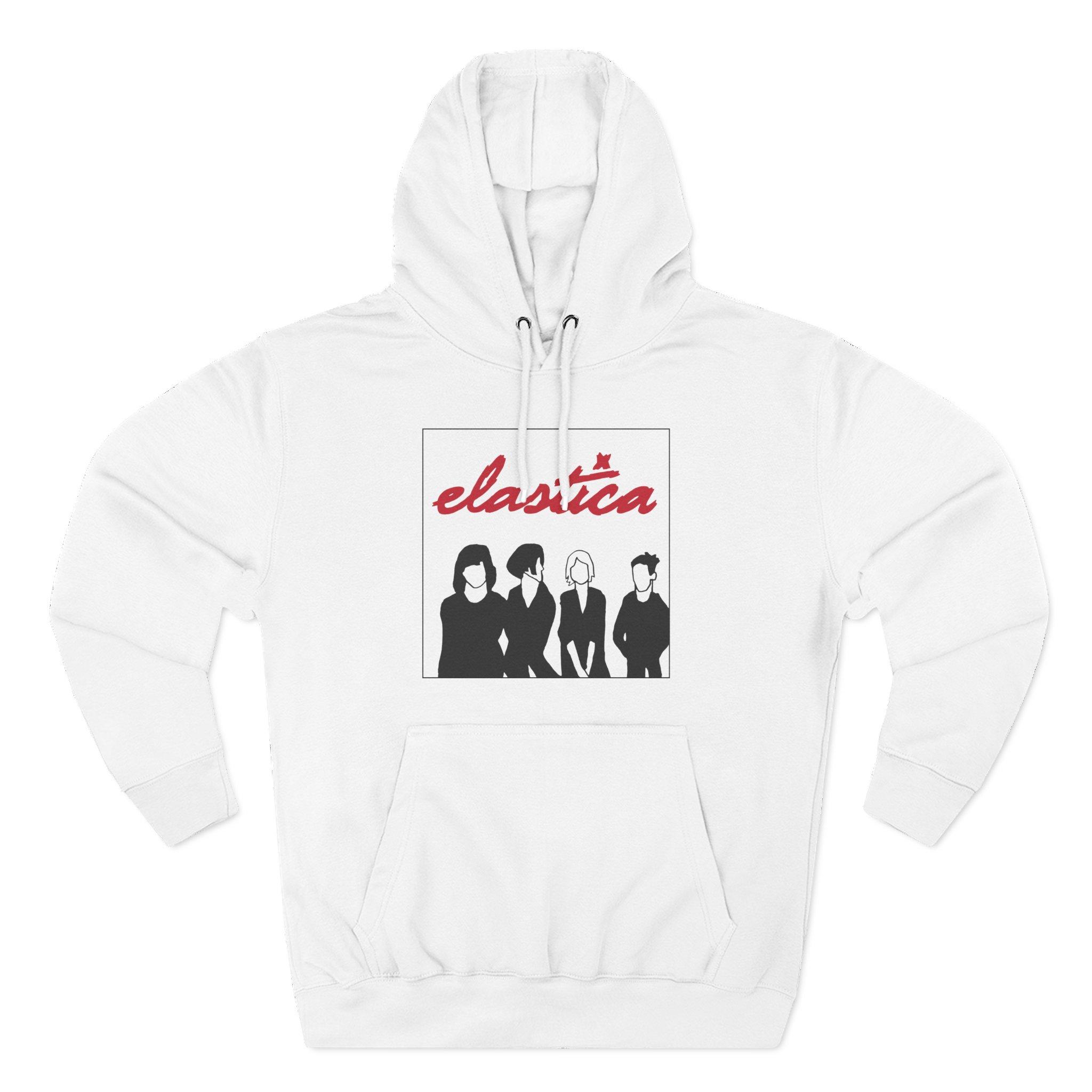 Elastica Three-Panel Fleece Hoodie