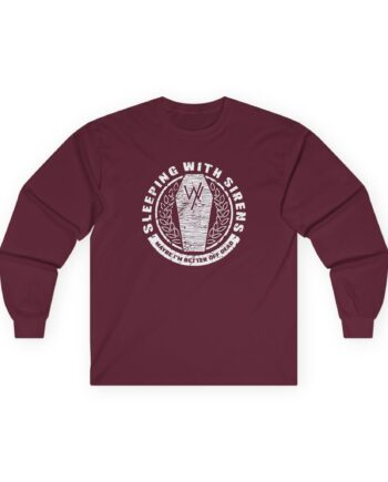 Sleeping With Sirens Coffin Unisex Ultra Cotton Long Sleeve Tee