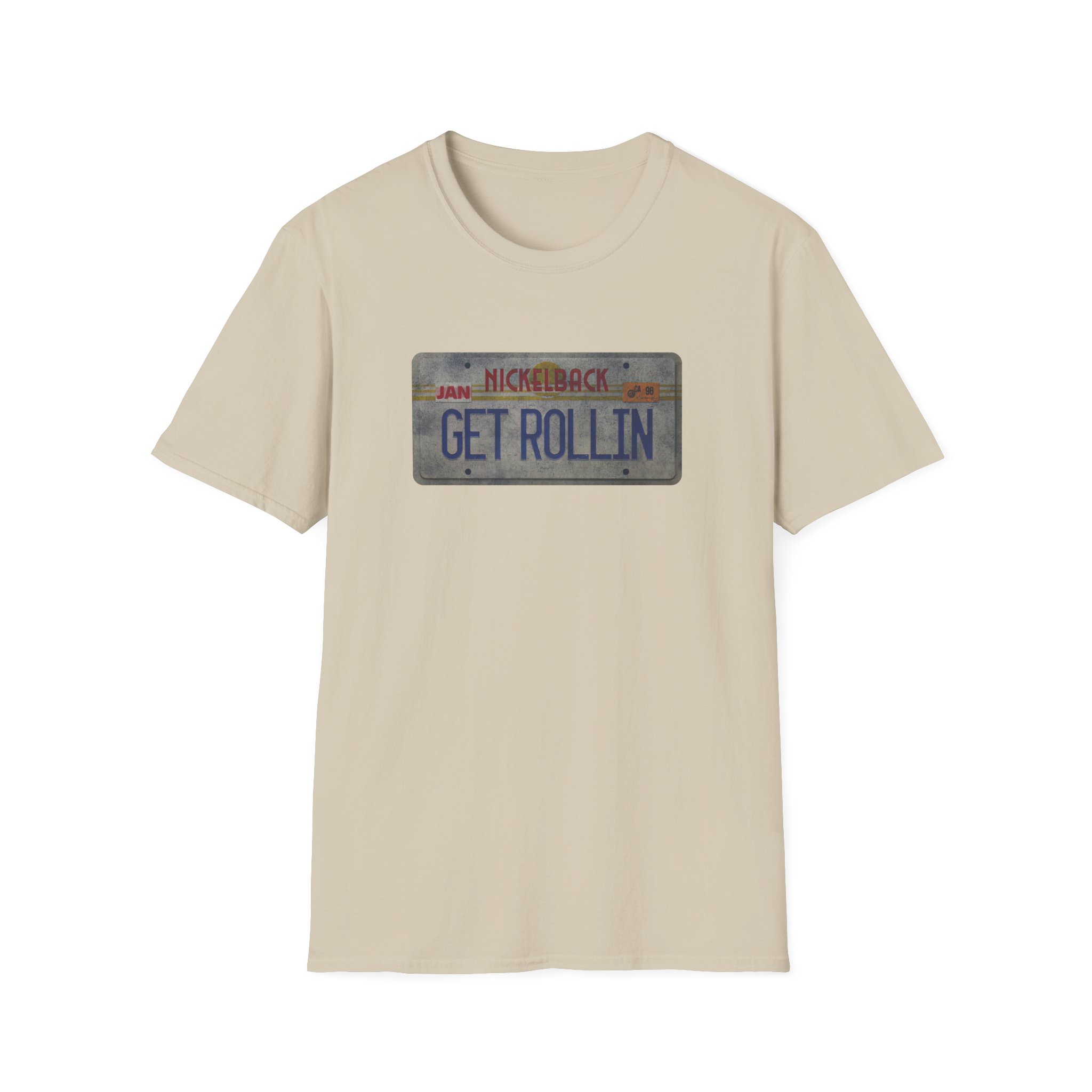 Nickelback Get Rollin Unisex Softstyle T-Shirt