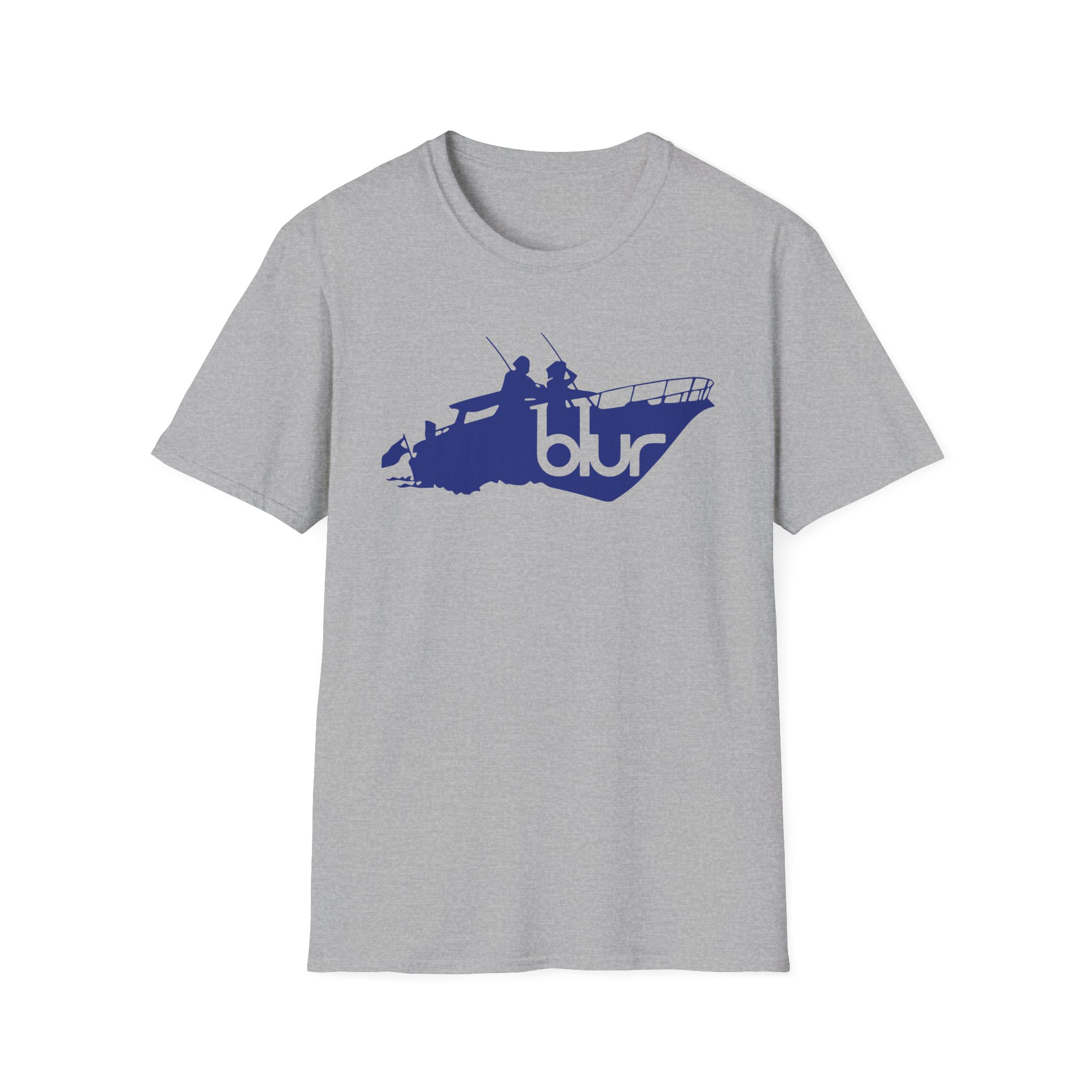 Blur Sunday Sunday Boat Unisex Softstyle T-Shirt