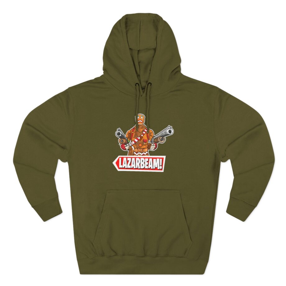 Lazarbeam Three-Panel Fleece Hoodie