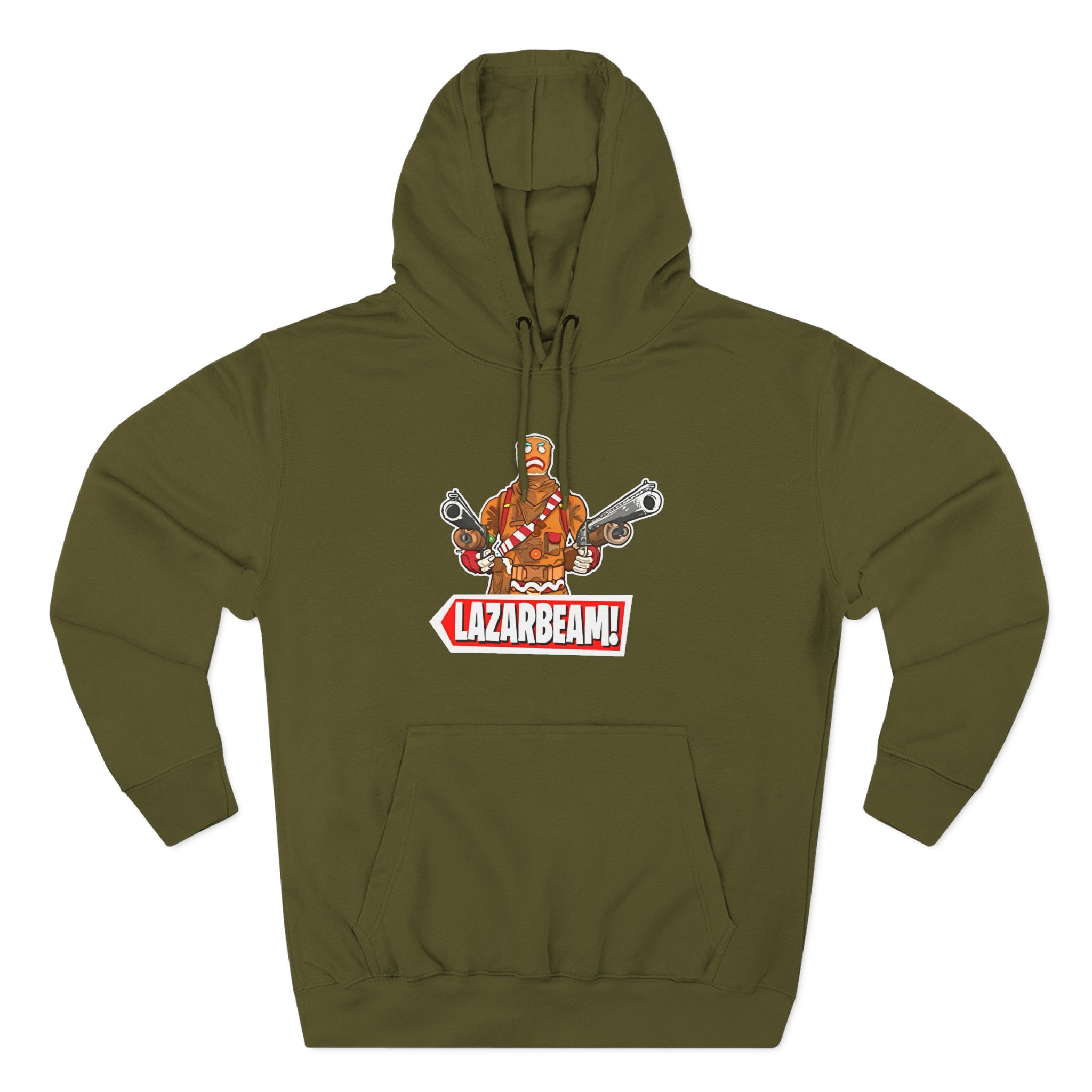 Lazarbeam Three-Panel Fleece Hoodie