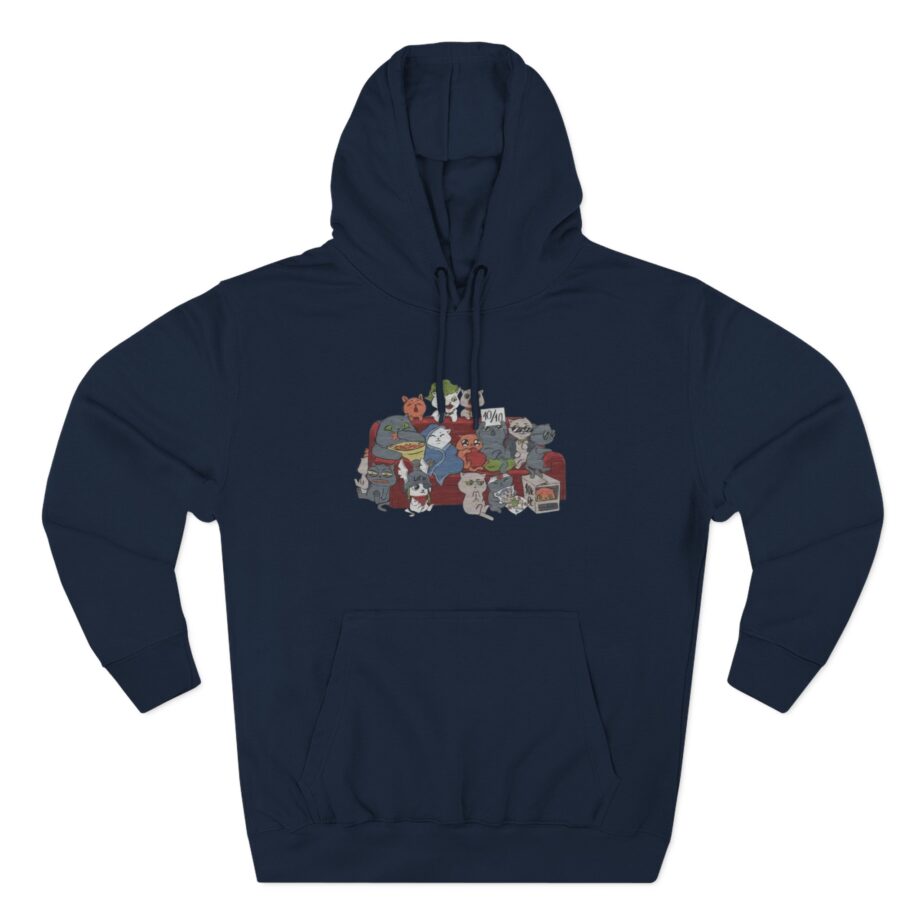 Lirik Couch Gang Three-Panel Fleece Hoodie