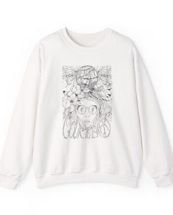 Courteeners Hand Illustrated Heaton Park Event Unisex Heavy Blend Crewneck Sweatshirt