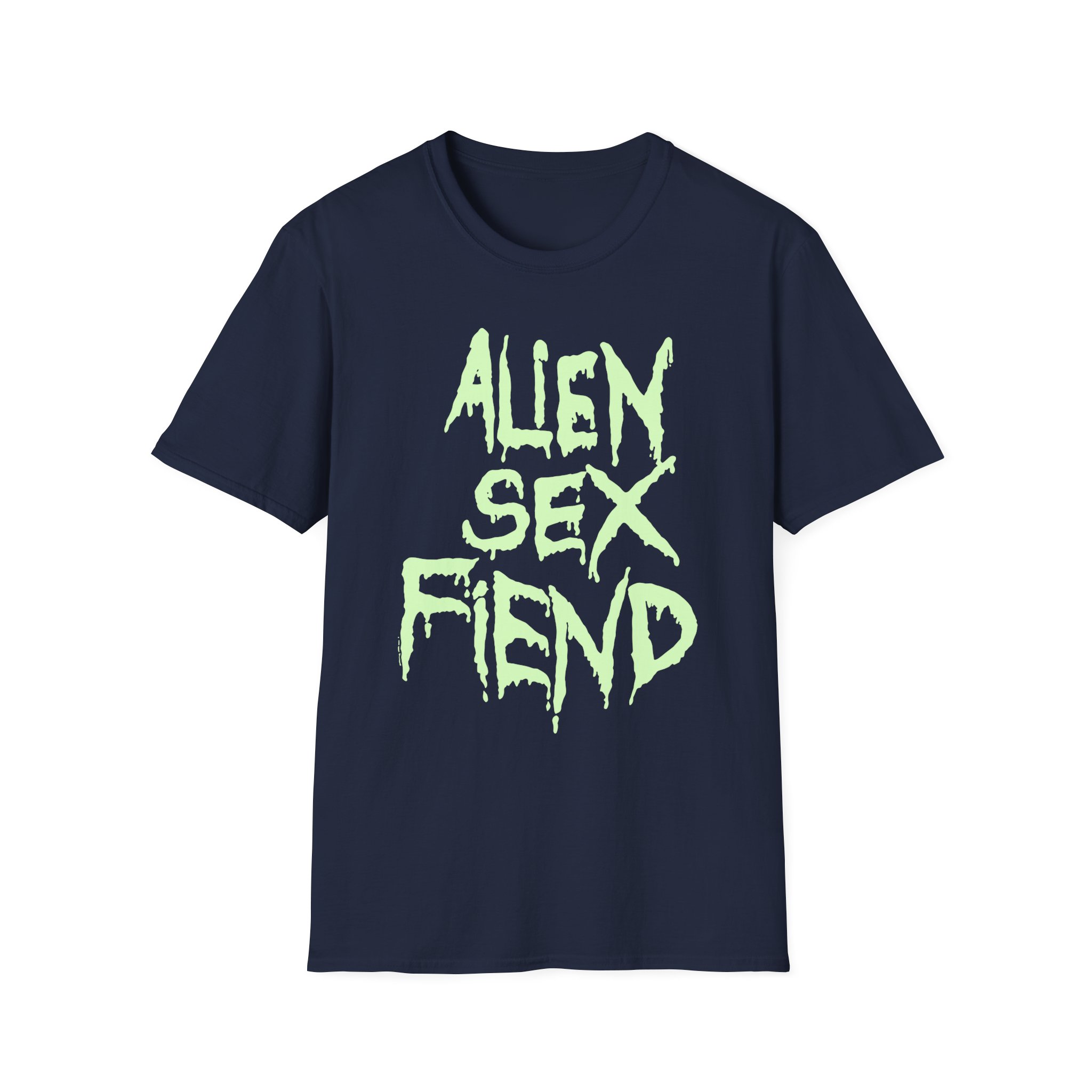 Alien Sex Fiend Glow in the Dark Unisex Softstyle T-Shirt