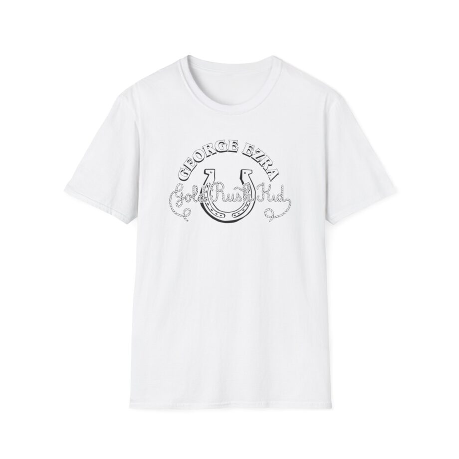 George Ezra Gold Rush Kid Horse Shoe Unisex Softstyle T-Shirt