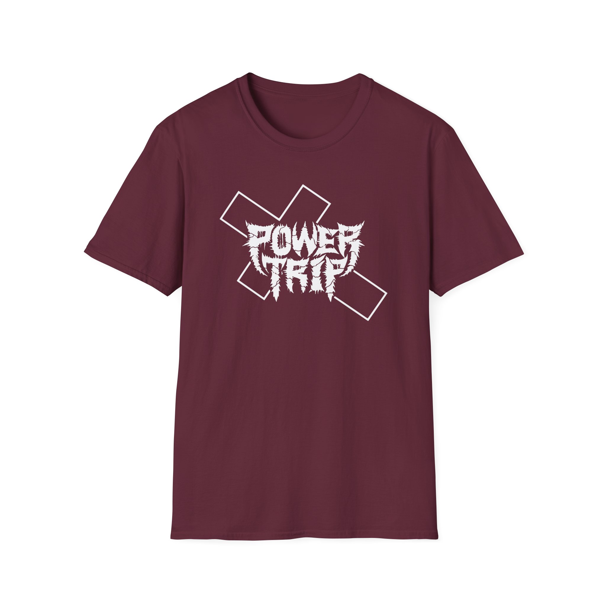 Power Trip Cross Unisex Softstyle T-Shirt