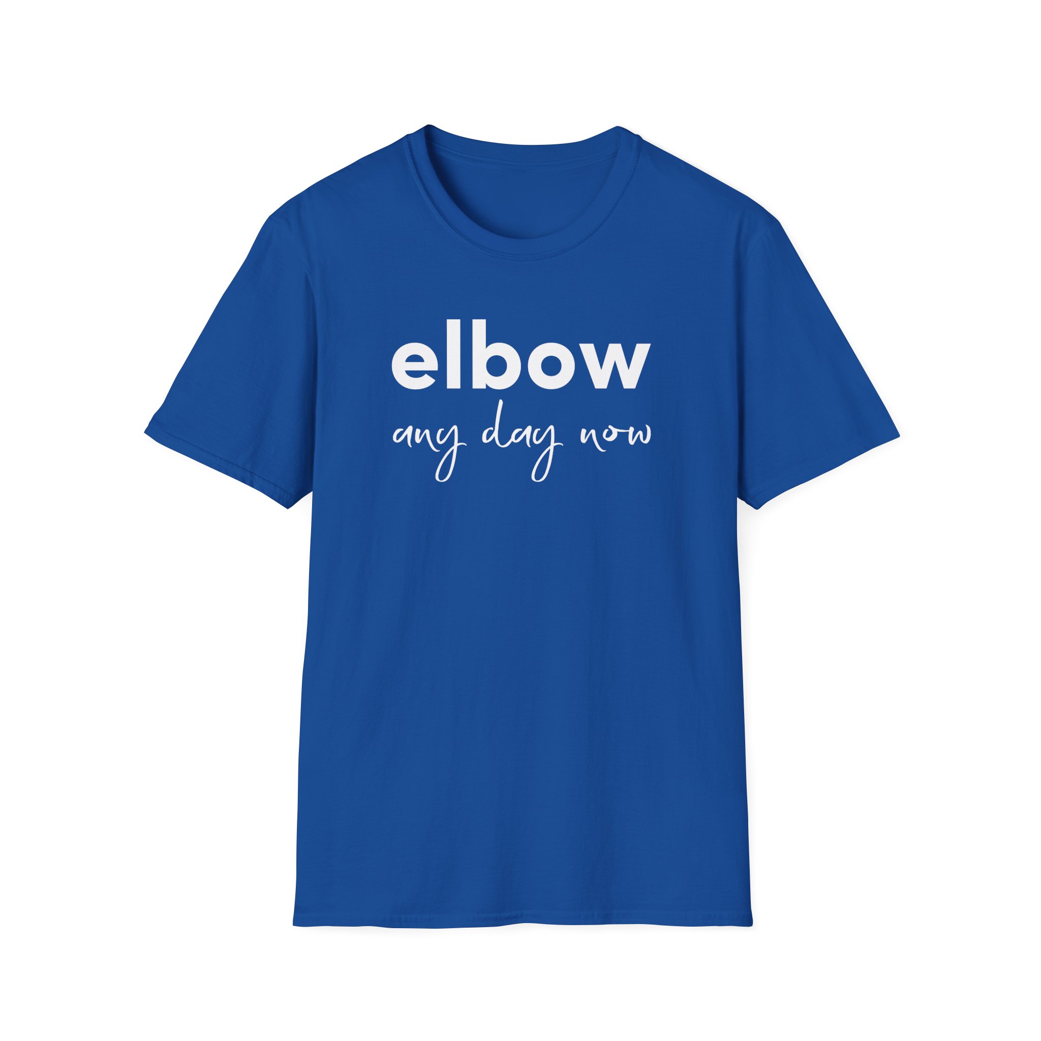 Elbow Audio Any Day Now Unisex Softstyle T-Shirt