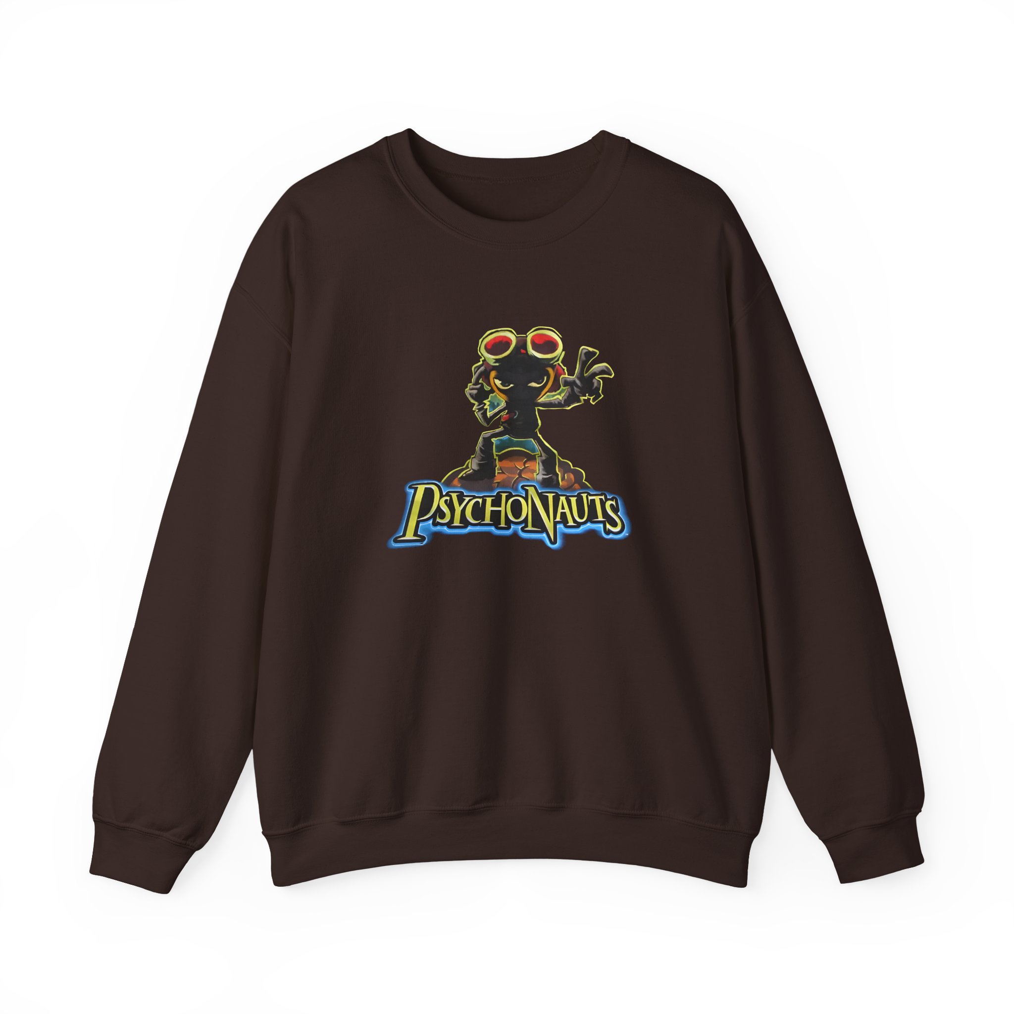 Double Fine Psychonauts Raz Unisex Heavy Blendâ„¢ Crewneck Sweatshirt