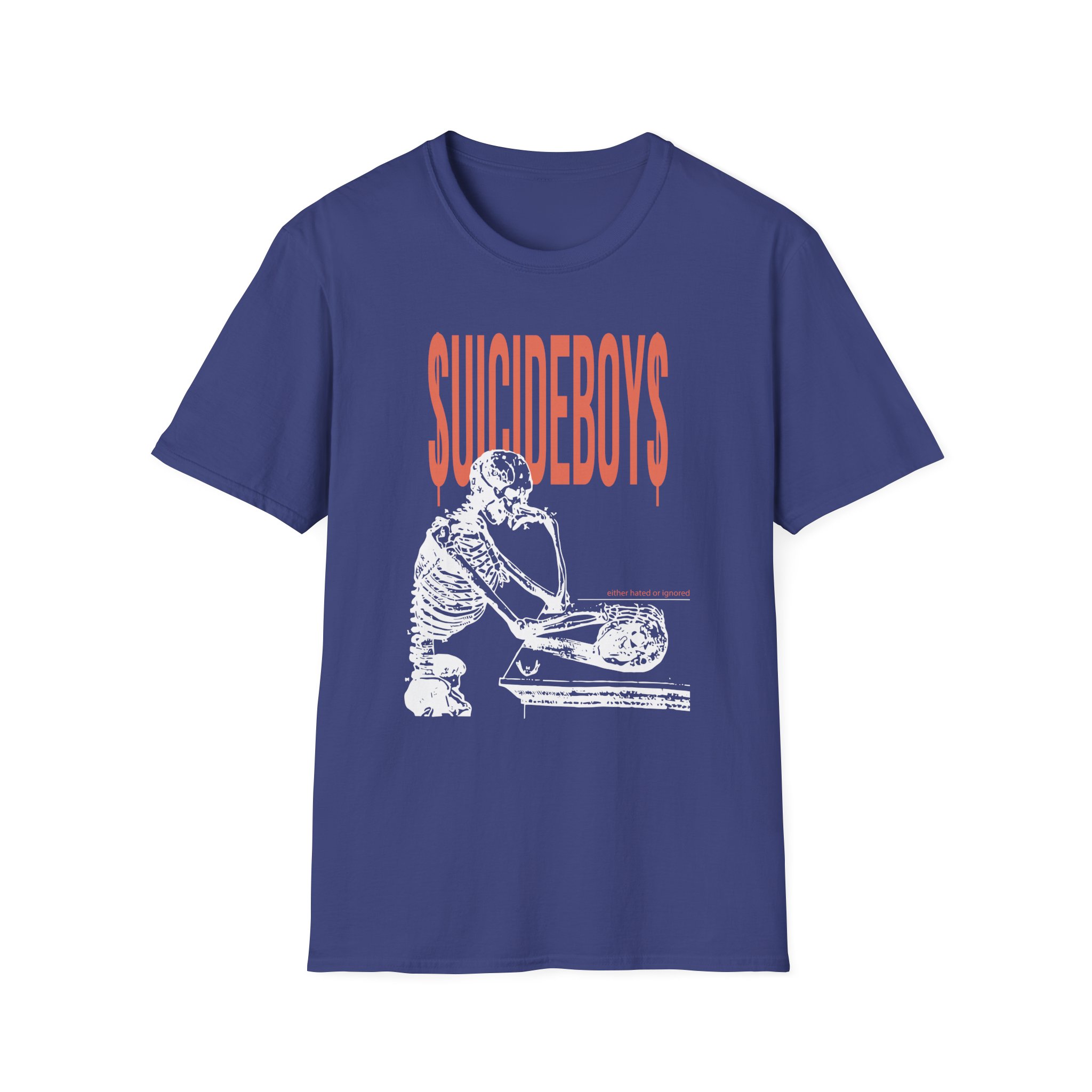 $uicideboy$ Either Hated or Ignores Unisex Softstyle T-Shirt