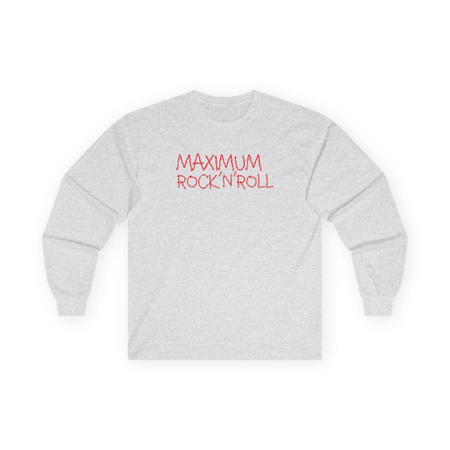Primal Scream Maximum Rock'n'roll Unisex Ultra Cotton Long Sleeve Tee