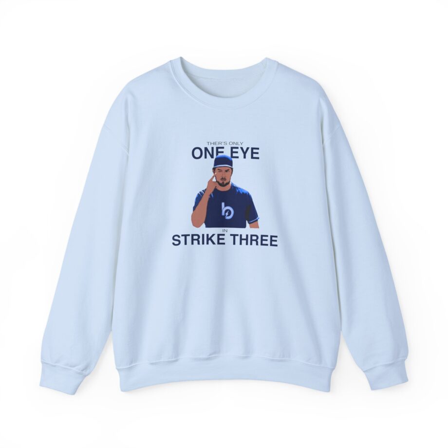 Trevor Bauer One Eye Strike Three Unisex Heavy Blend™ Crewneck Sweatshirt