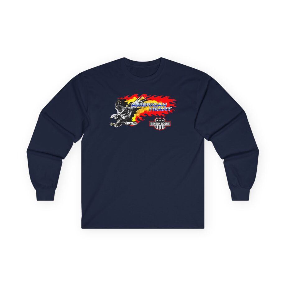 Benson Boone American Heart Unisex Ultra Cotton Long Sleeve Tee