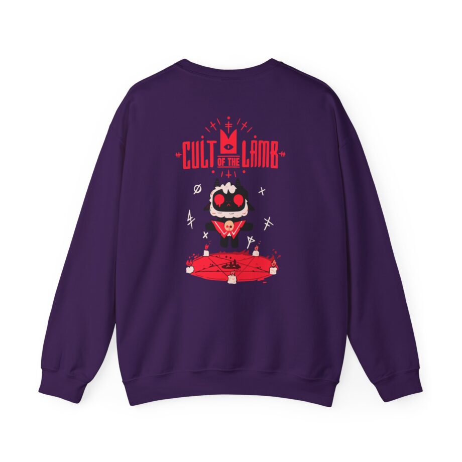 Cult of the Lamb Praise Lamb Unisex Heavy Blend™ Crewneck Sweatshirt