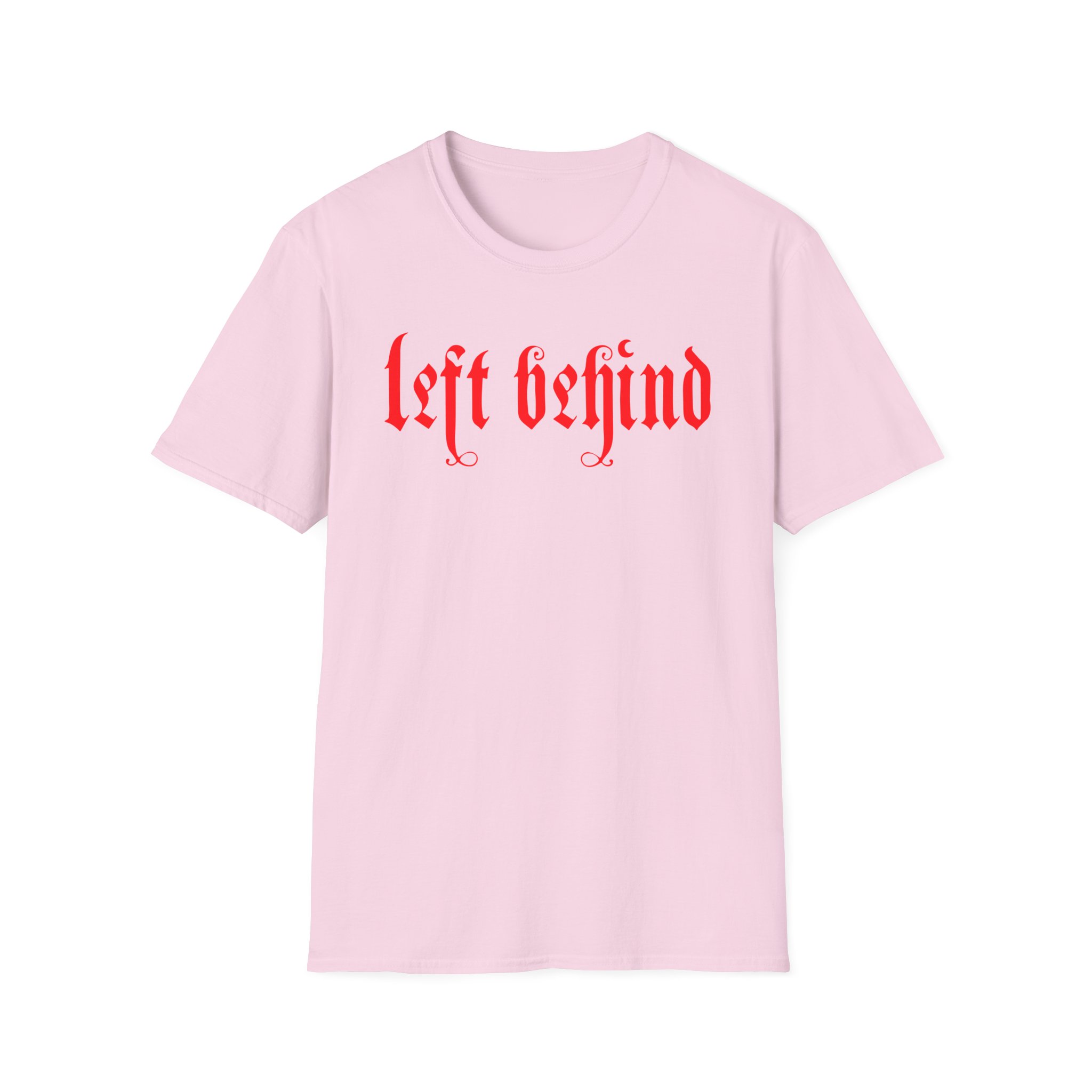 Left Behind Blessed by the Burn Unisex Softstyle T-Shirt