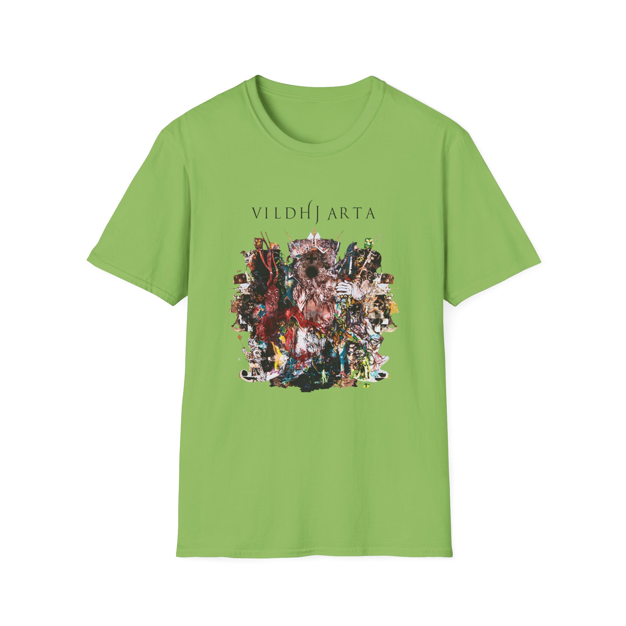 Vildhjarta Kristallfågel Unisex Softstyle T-shirt