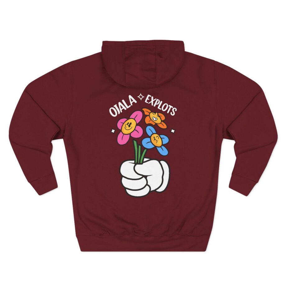 El Mariana Ojala Explotes Three-Panel Fleece Hoodie