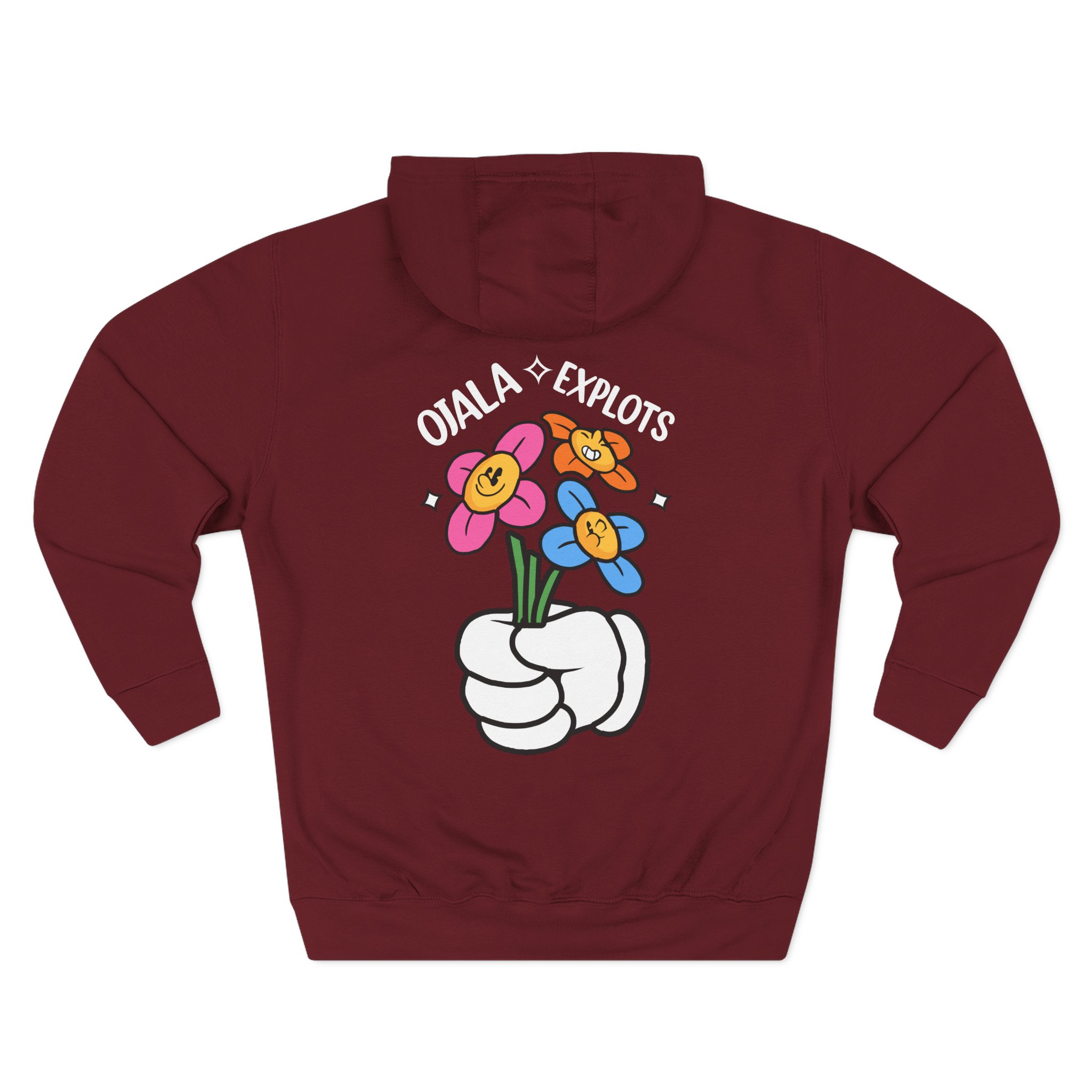 El Mariana Ojala Explotes Three-Panel Fleece Hoodie