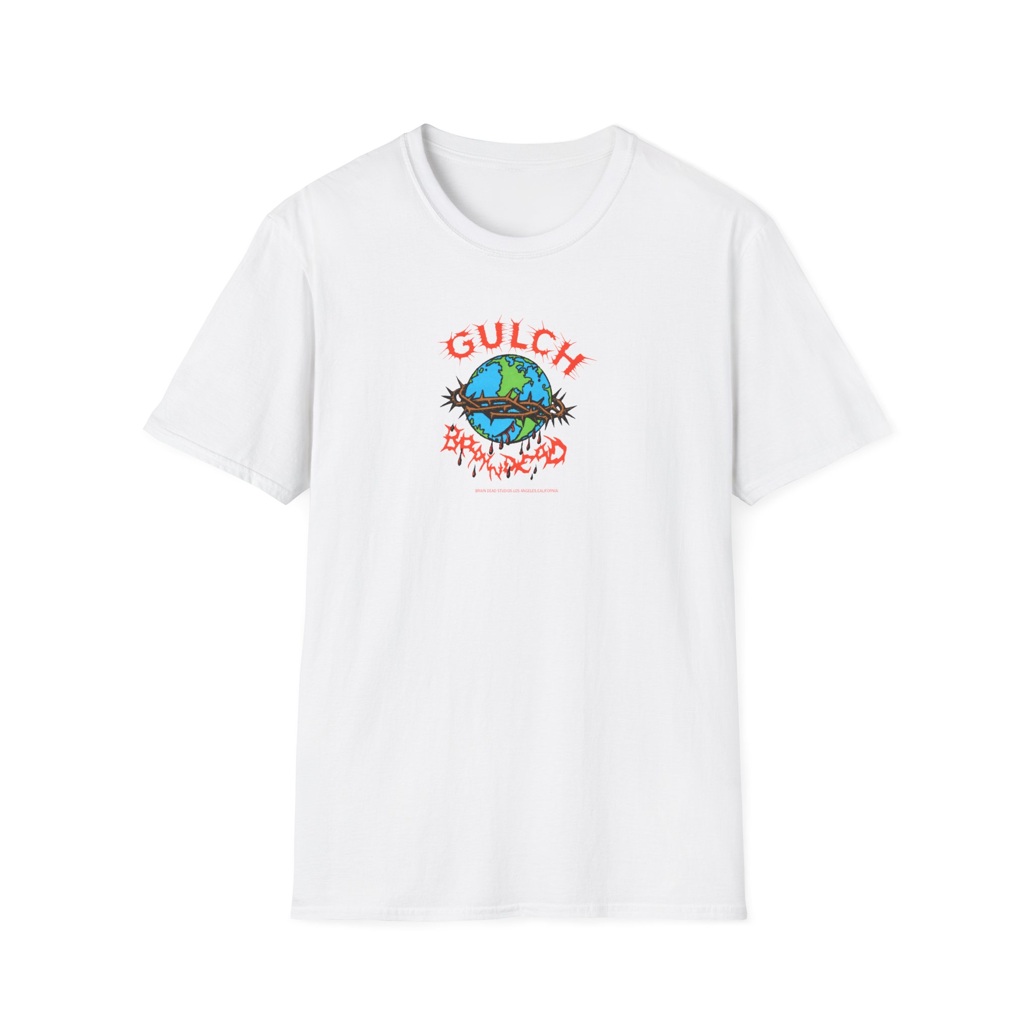 Gulch x Brain Dead final show Unisex Softstyle T-Shirt