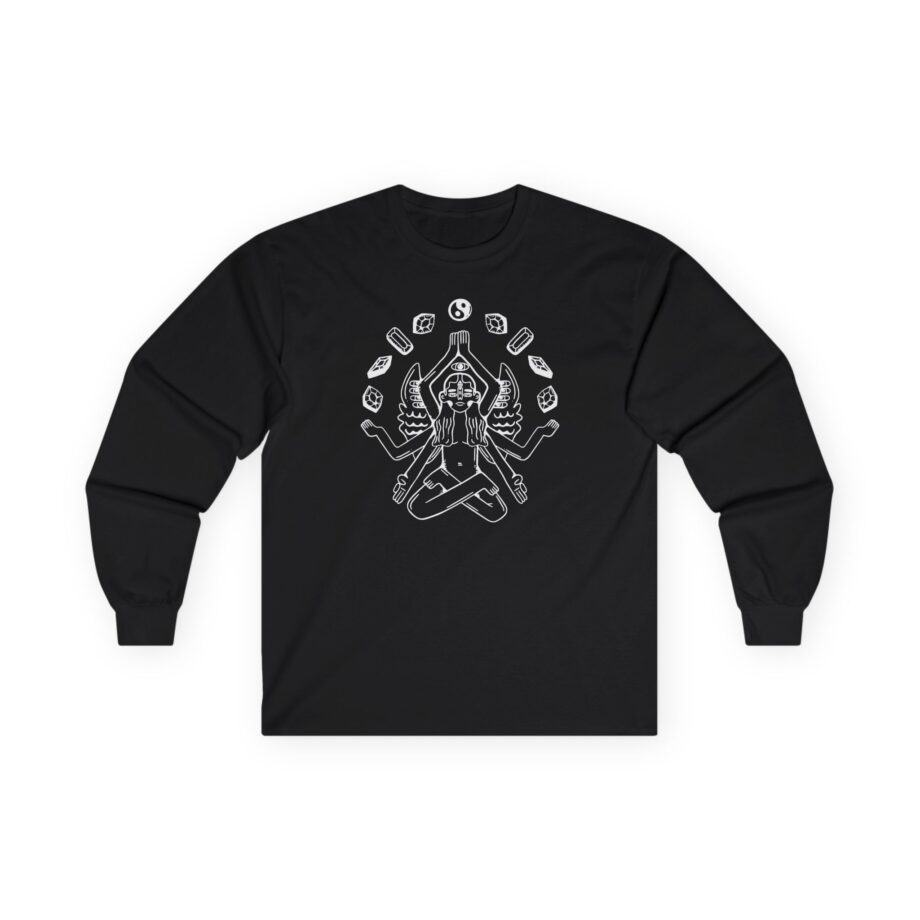 Zingara Lotus Unisex Ultra Cotton Long Sleeve Tee