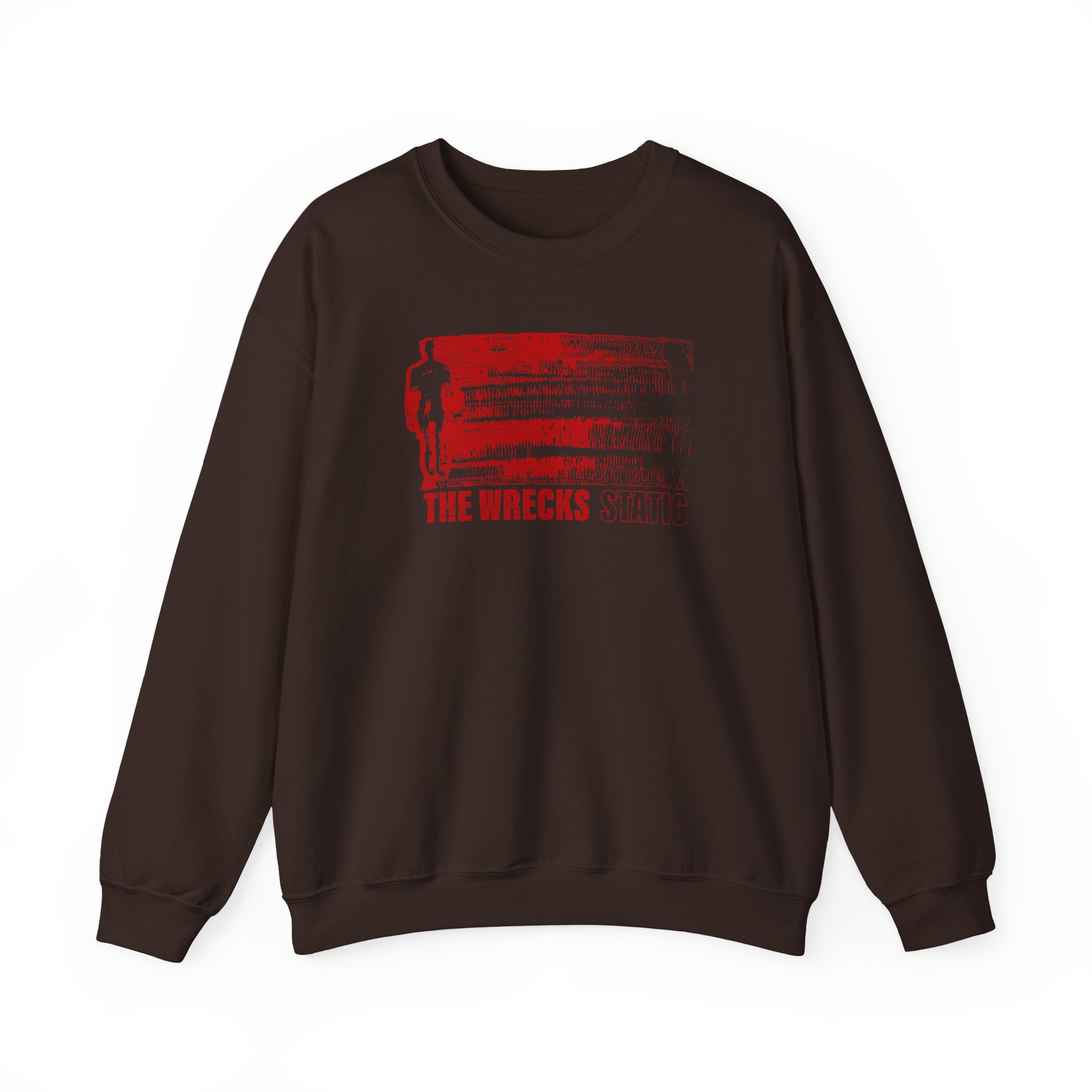 The Wrecks Static Unisex Heavy Blendâ„¢ Crewneck Sweatshirt