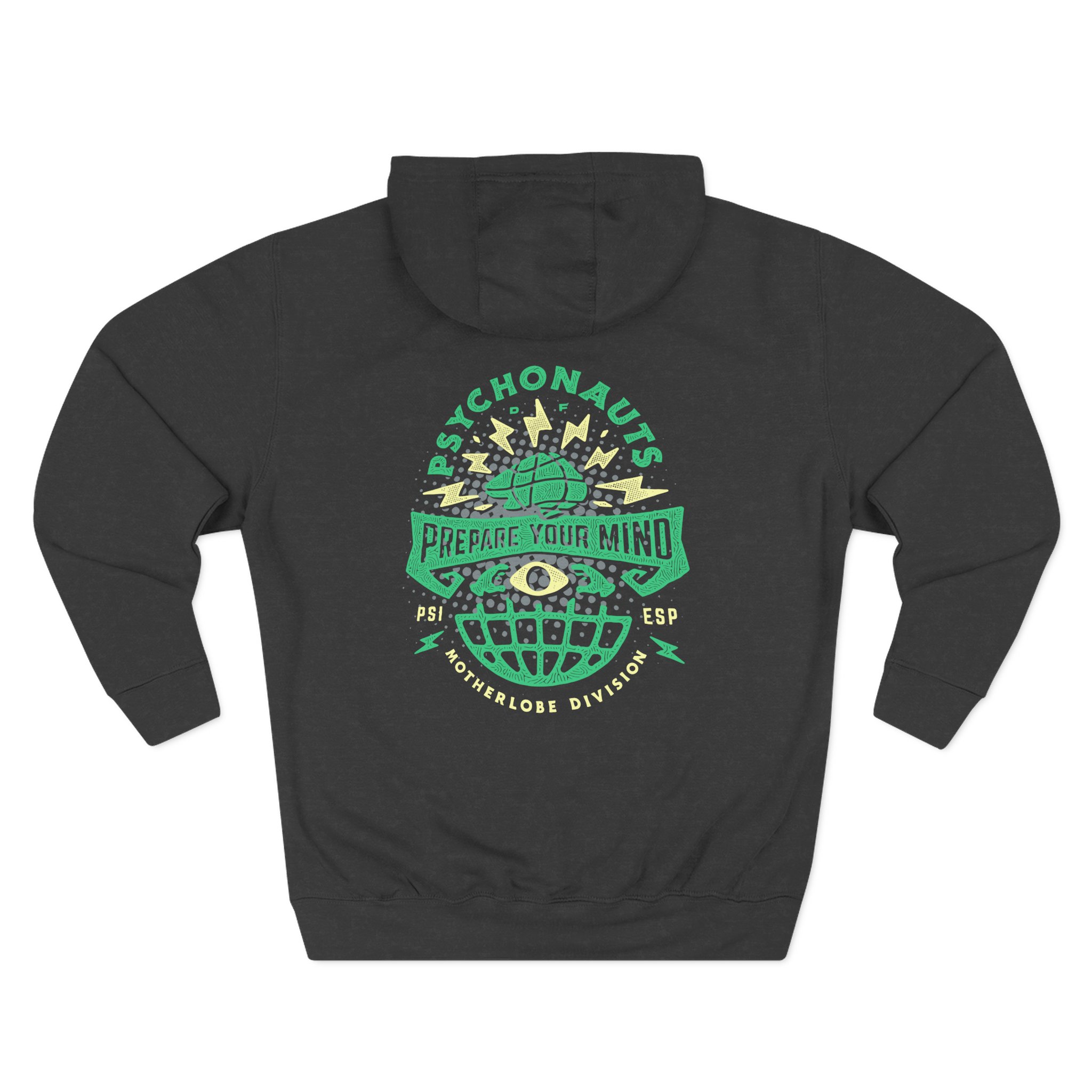 Double Fine Psychic Agency Three-Panel Fleece Hoodie