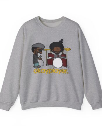 The Roots Black Thought & Questlove Okayplayer Unisex Heavy Blend™ Crewneck Sweatshirt
