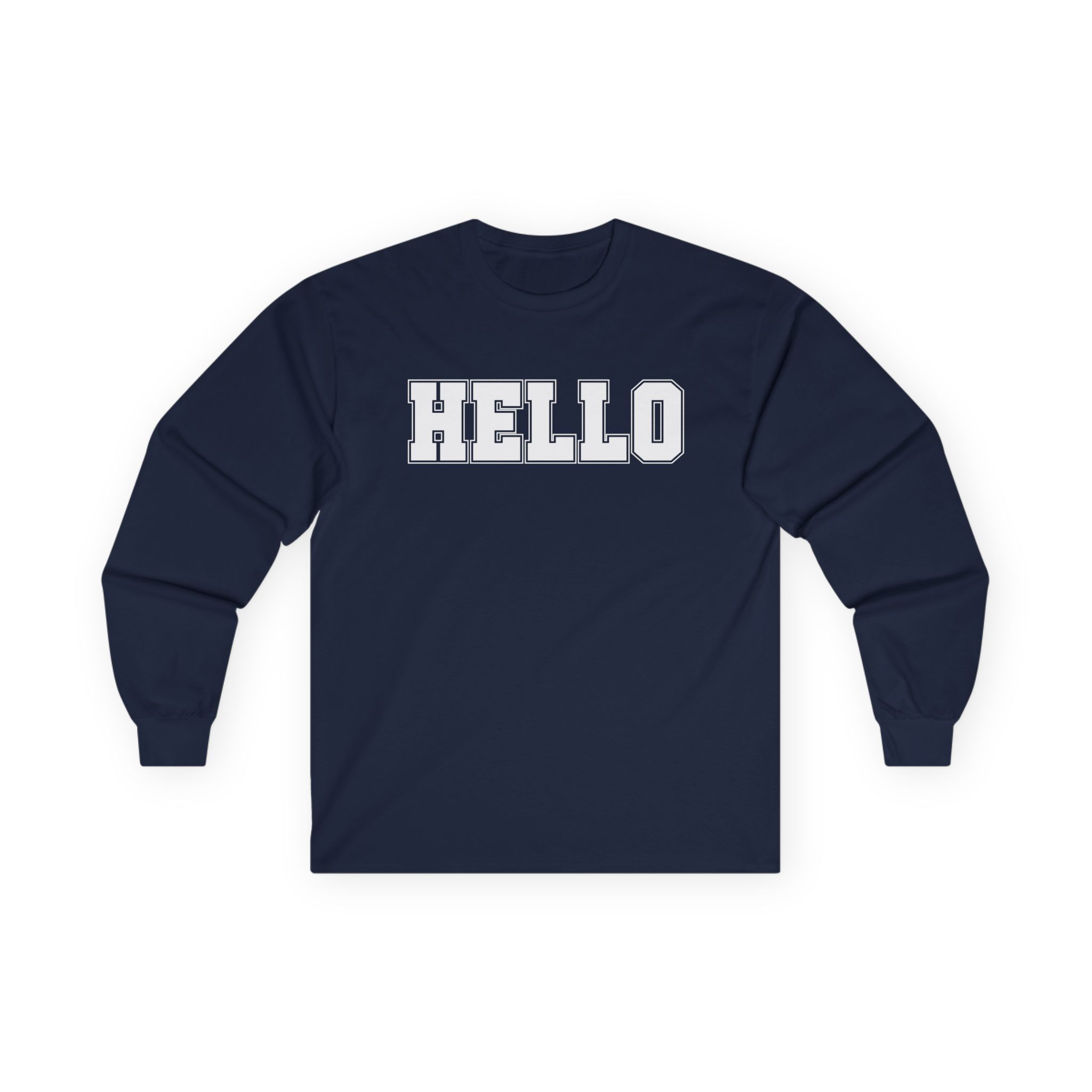 Shubble hello Unisex Ultra Cotton Long Sleeve Tee