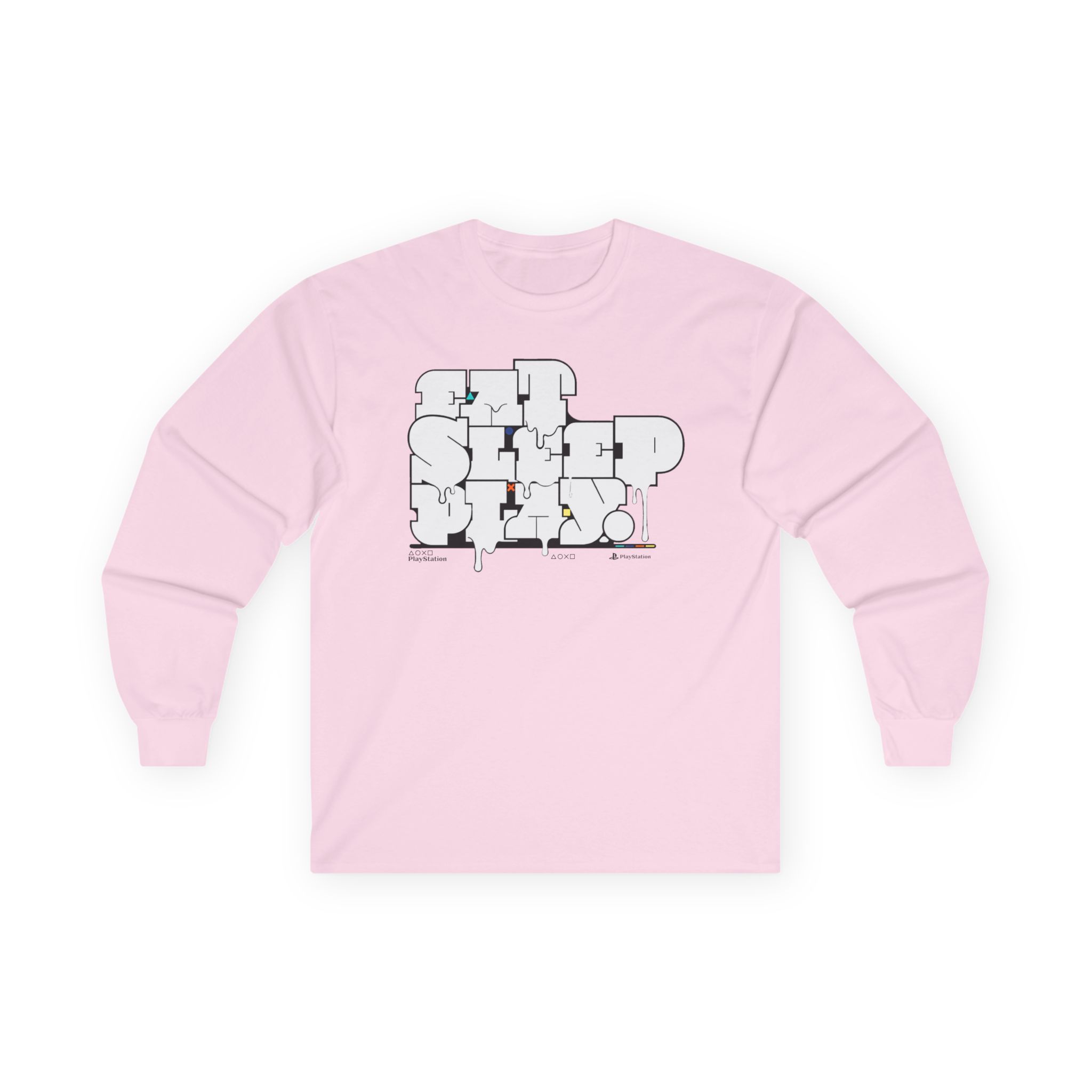 PlayStation Eat Sleep Play Unisex Ultra Cotton Long Sleeve Tee