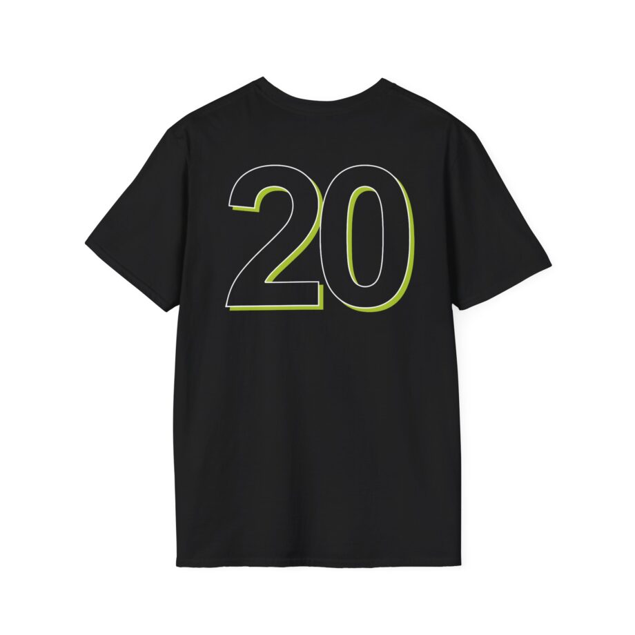 Overkill 19 Raglan Unisex Softstyle T-Shirt