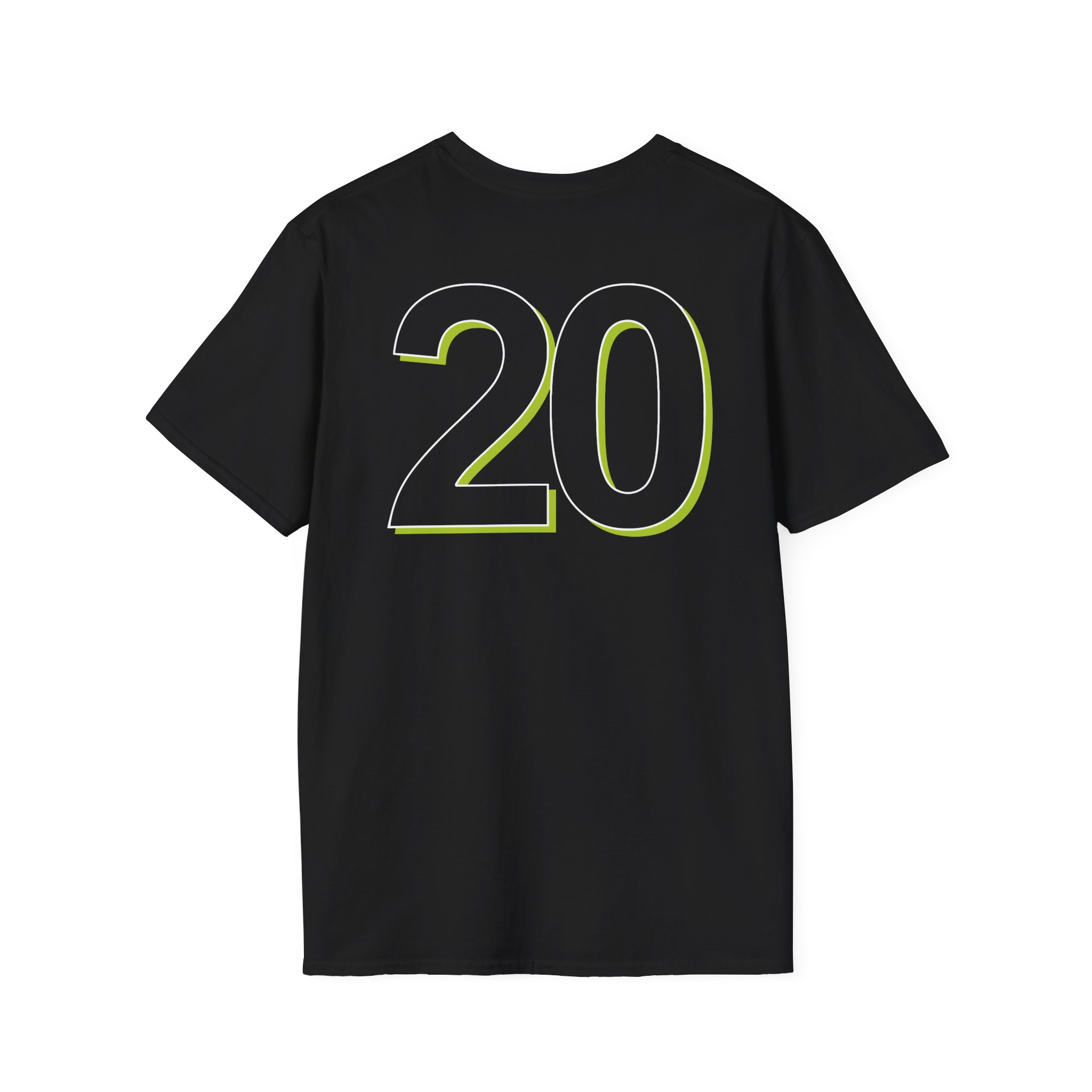 Overkill 19 Raglan Unisex Softstyle T-Shirt