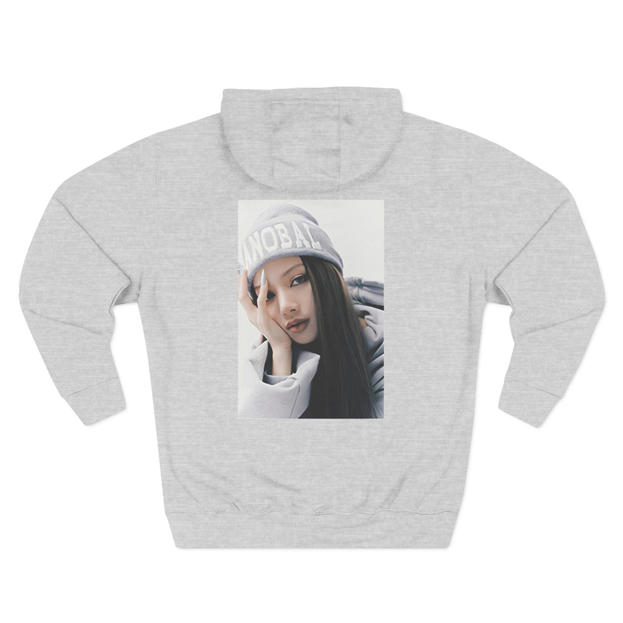 B Lisa Three-Panel Fleece Hoodie