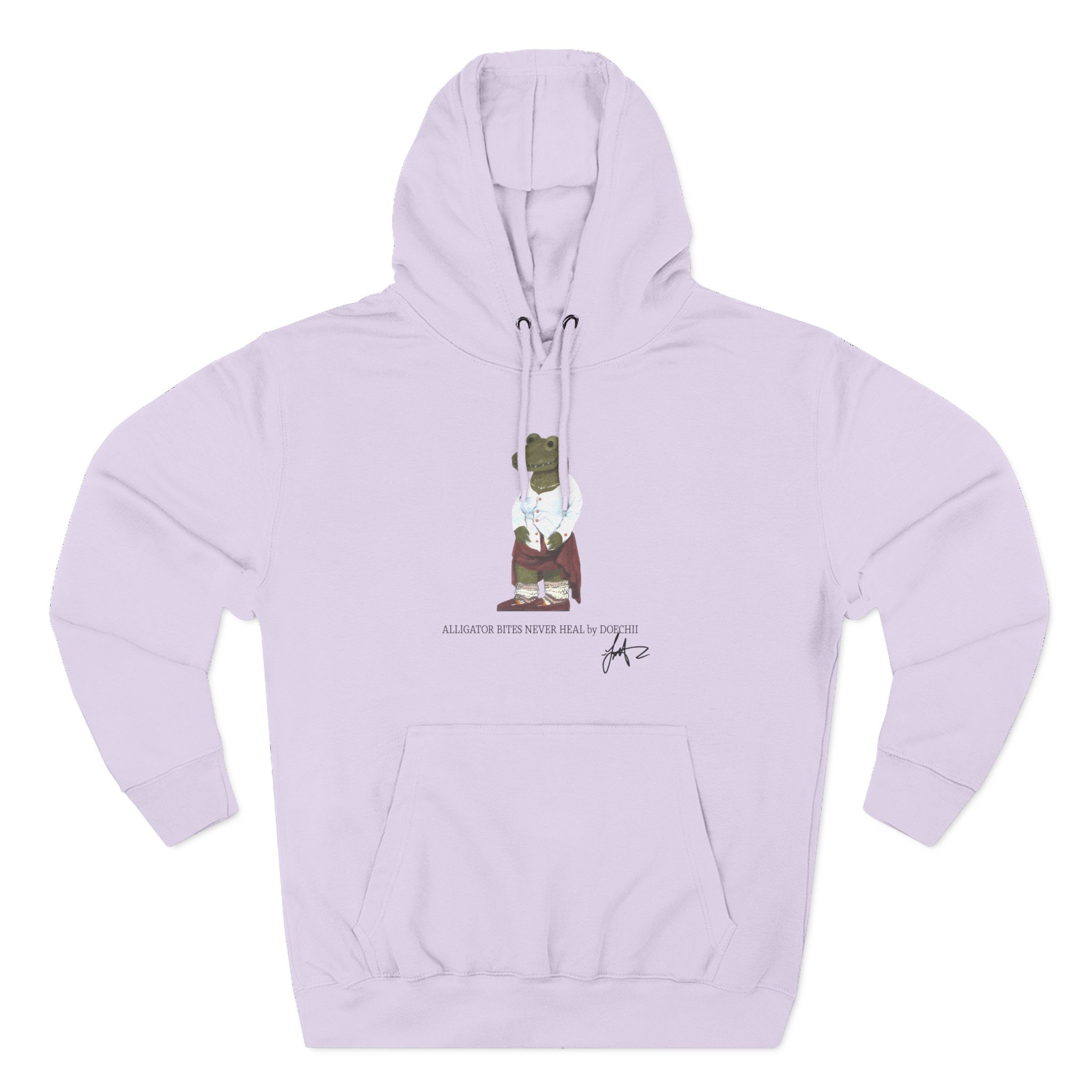 Doechii Alligator Three-Panel Fleece Hoodie