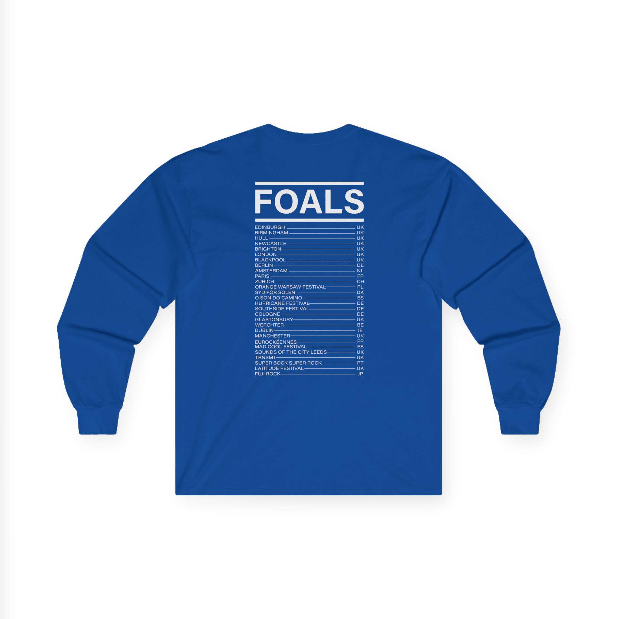 Foals Red Rose Unisex Ultra Cotton Long Sleeve Tee