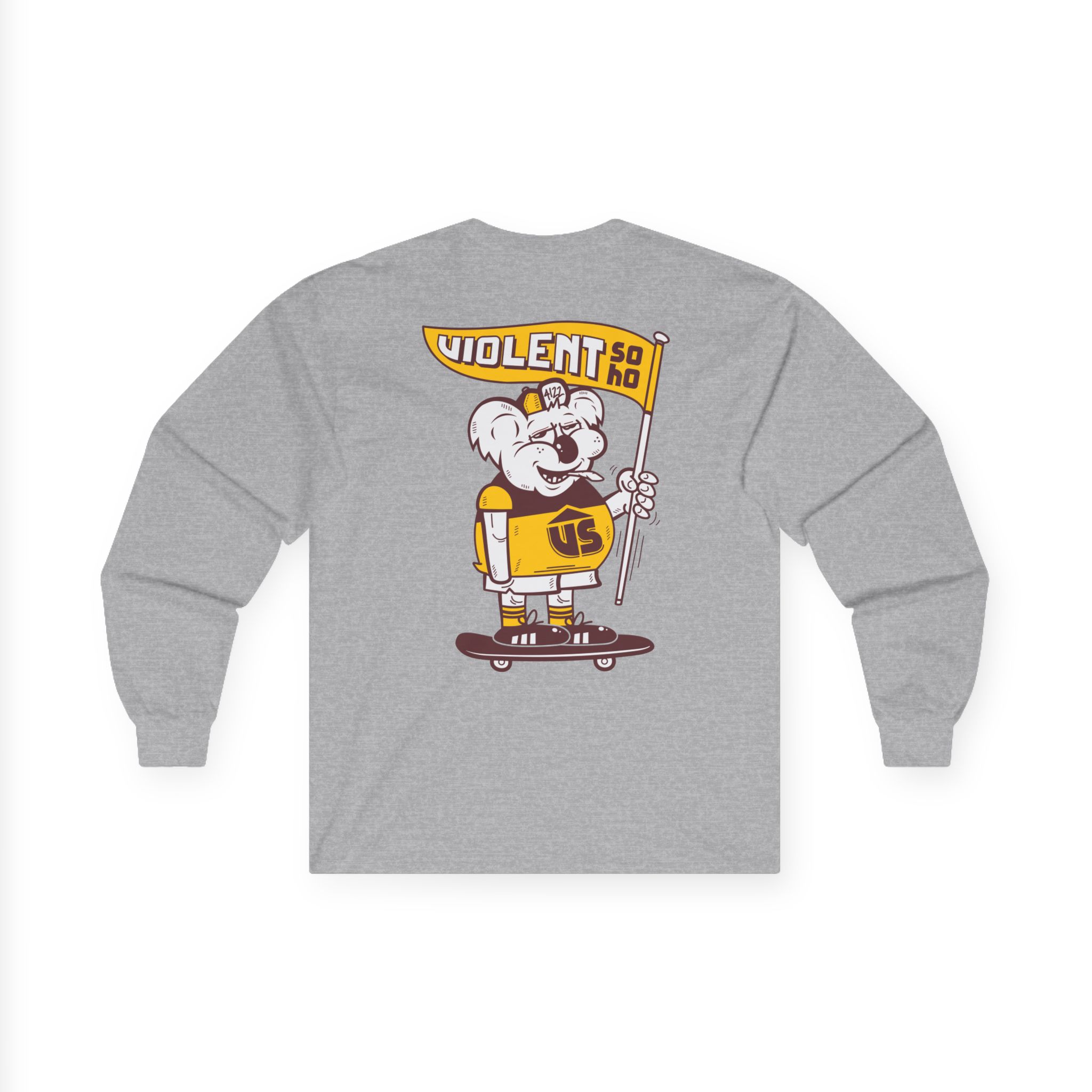 Violent Soho Brisbane Bears Unisex Ultra Cotton Long Sleeve Tee
