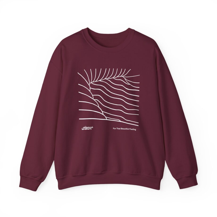 The Chemical Brothers for That Beautiful Feeling Outline Unisex Heavy Blend™ Crewneck Sweatshirt
