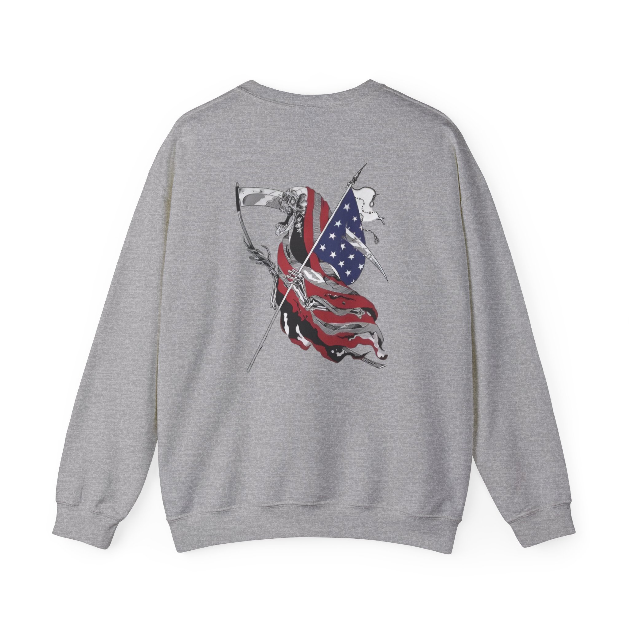 Power Trip American Reaper Unisex Heavy Blendâ„¢ Crewneck Sweatshirt