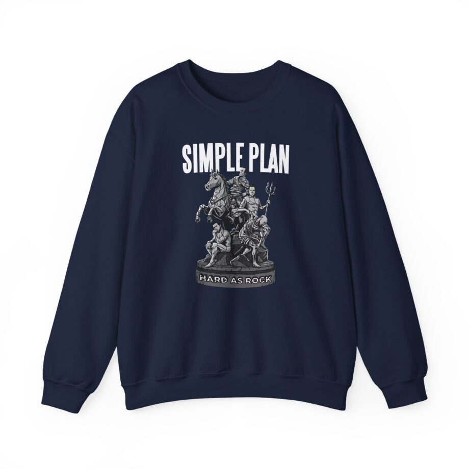 Simple Plan Hard as Rock Unisex Heavy Blend™ Crewneck Sweatshirt