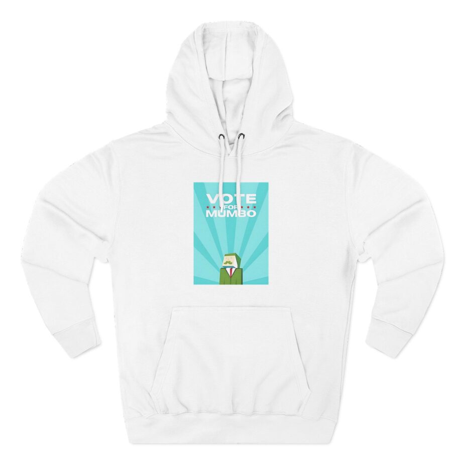 Mumbo Jumbo Vote for Mumbo Three-Panel Fleece Hoodie
