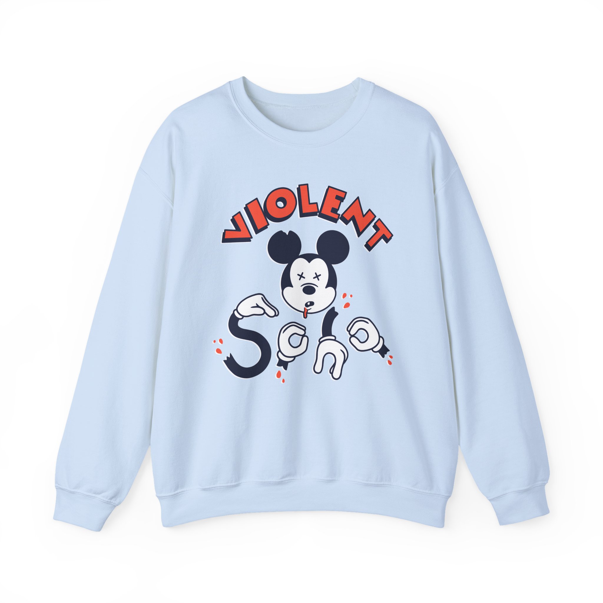 Violent Soho Dead Mouse Unisex Heavy Blendâ„¢ Crewneck Sweatshirt