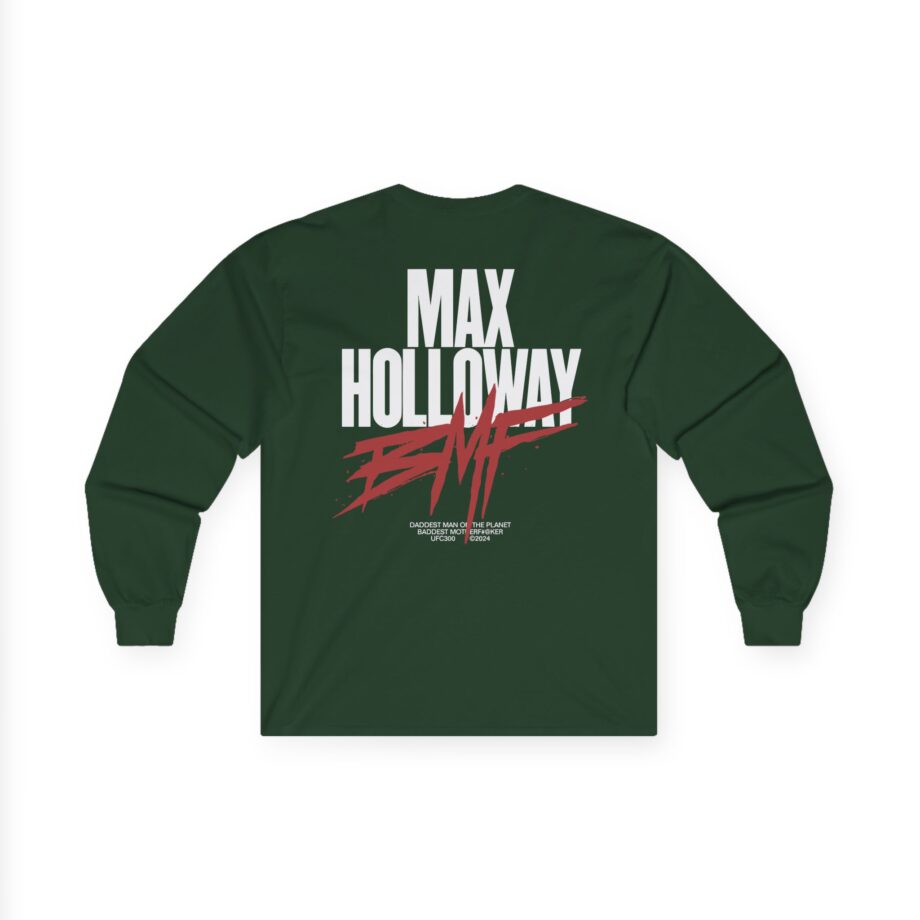 Max Holloway Dmp/bmf Cypress Unisex Ultra Cotton Long Sleeve Tee