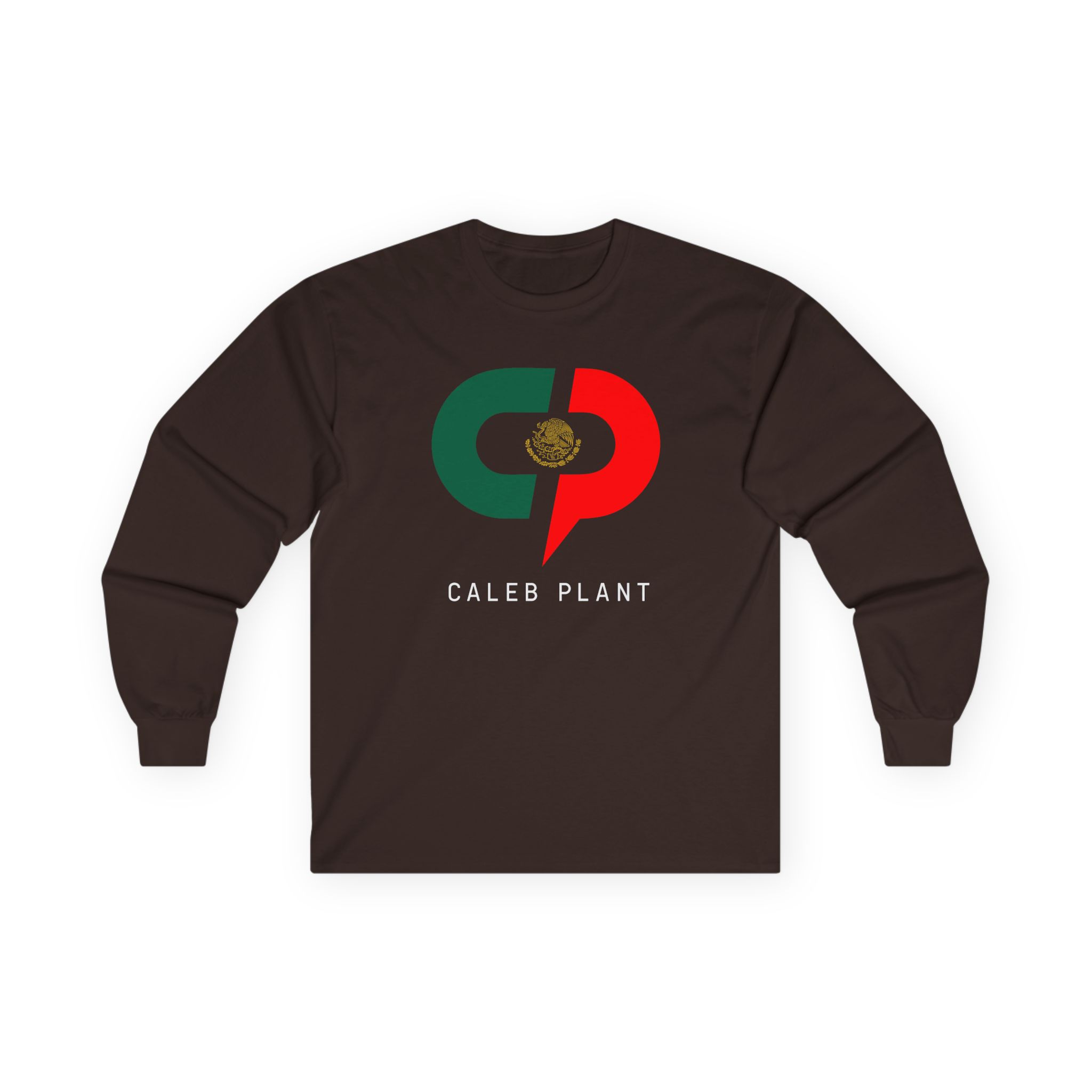 Caleb Plant Green White and Red Unisex Ultra Cotton Long Sleeve Tee