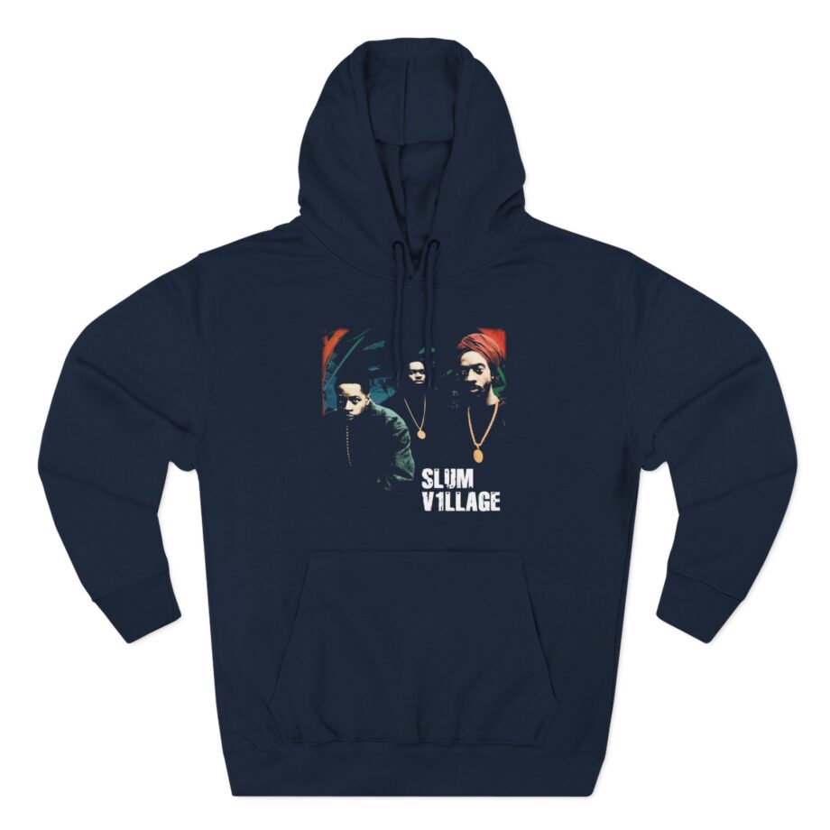 Slum Village Three-Panel Fleece Hoodie