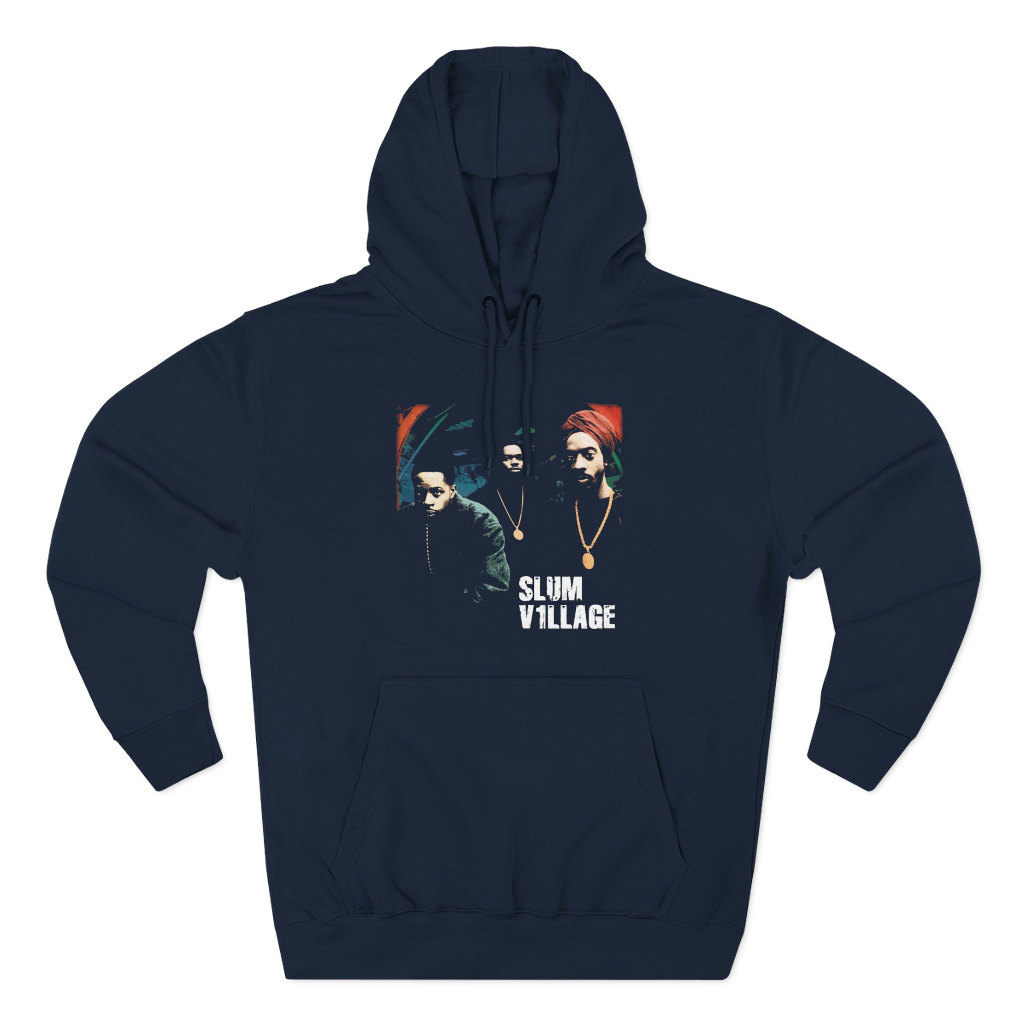 Slum Village Three-Panel Fleece Hoodie