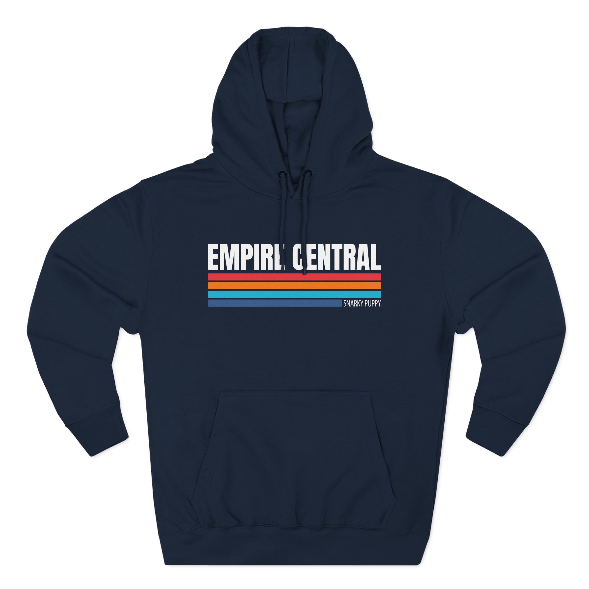Snarky Puppy Empire Central Logo Three-panel Fleece Hoodie