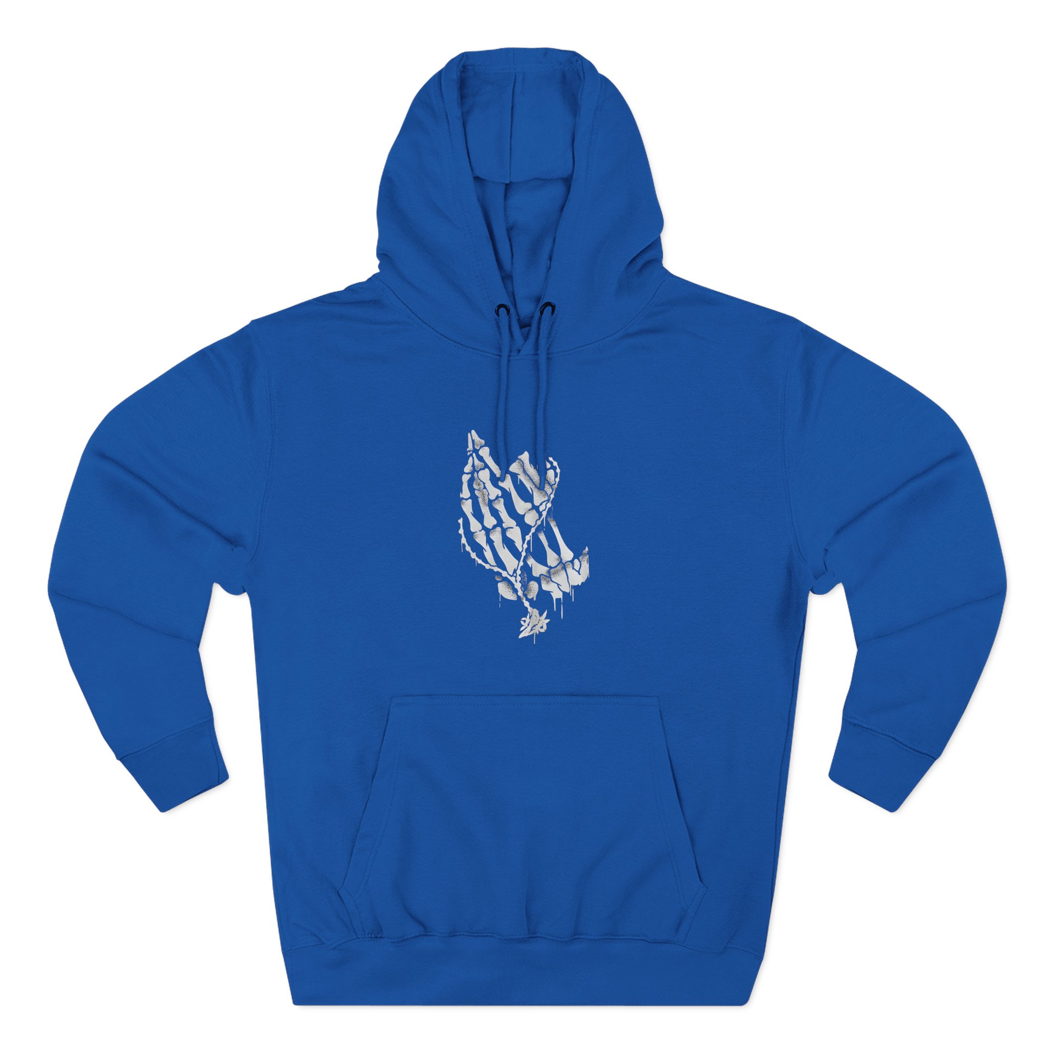 Bayside Praying Hands Three-Panel Fleece Hoodie
