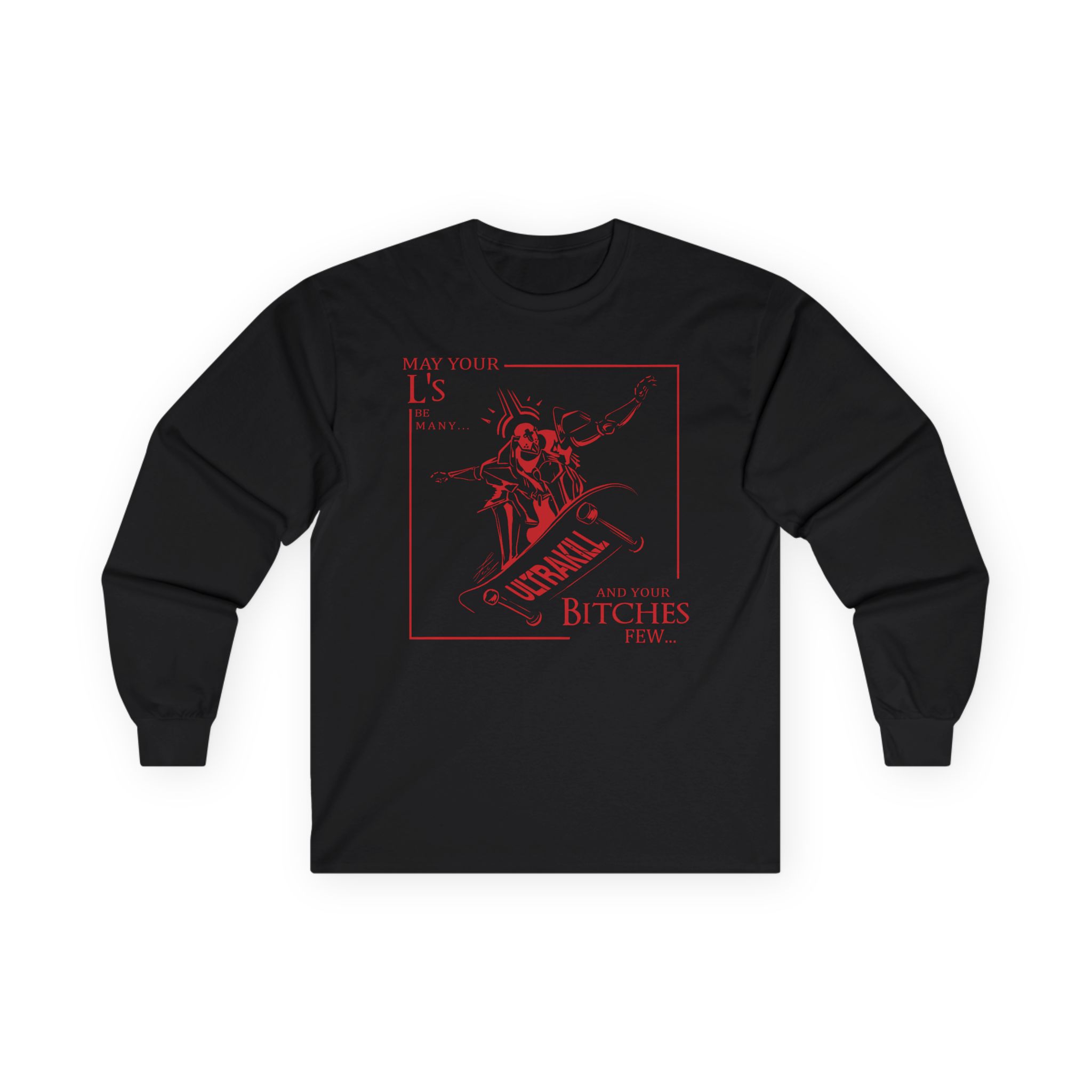 Ultrakill Woes Unisex Ultra Cotton Long Sleeve Tee