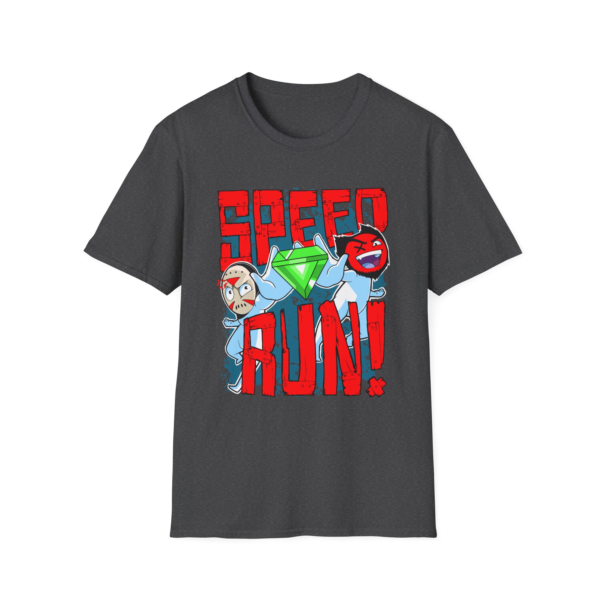 H2odelirious Speed Run Unisex Softstyle T-Shirt